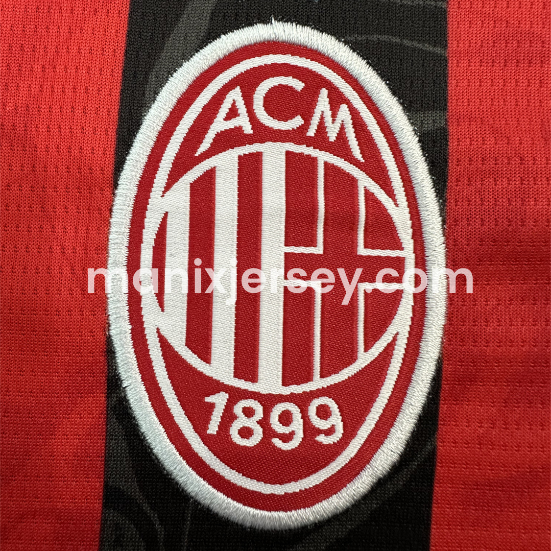 AC Milan 25-26 Home Jersey - Fans Version - UnitedFutballJersey