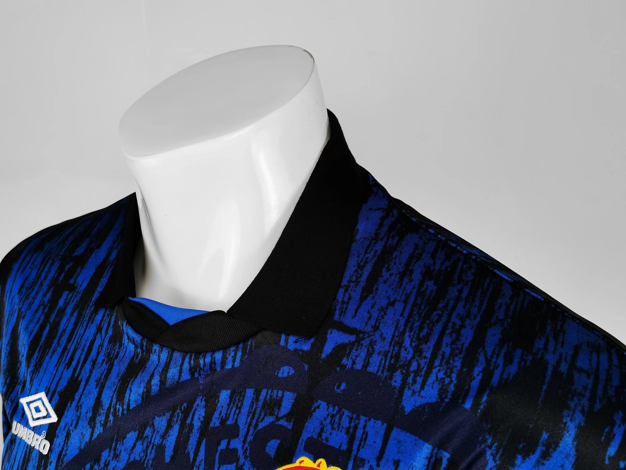 Retro Manchester United 92-94 Away Long Sleeve Jersey - UnitedFutballJersey