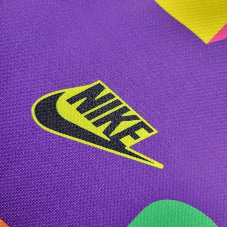 Retro Mexico 1995 Goalkeeper Purple Orange Jersey - UnitedFutballJersey