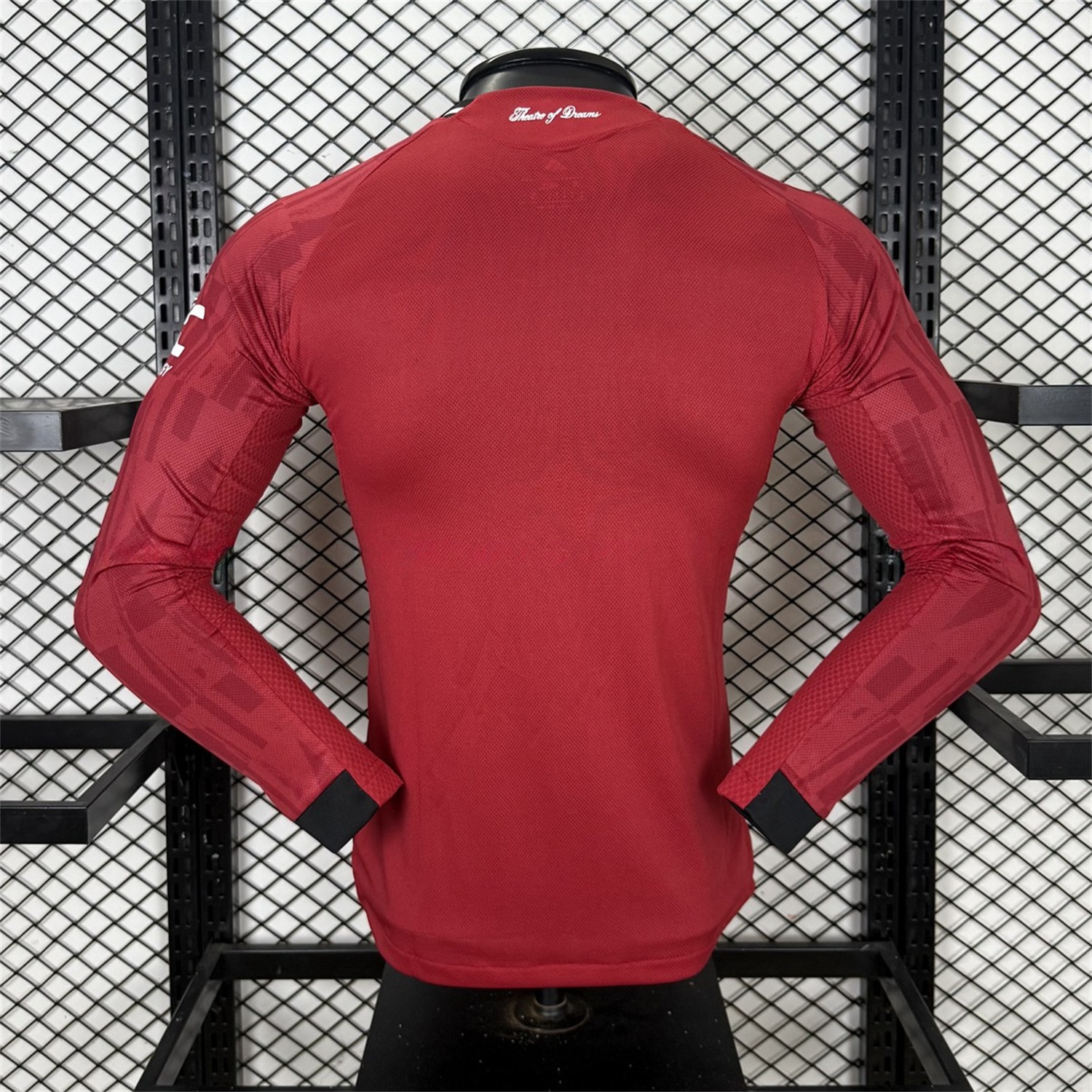 Manchester United 25-26 Home Long Sleeves Jersey - Player Version - UnitedFutballJersey