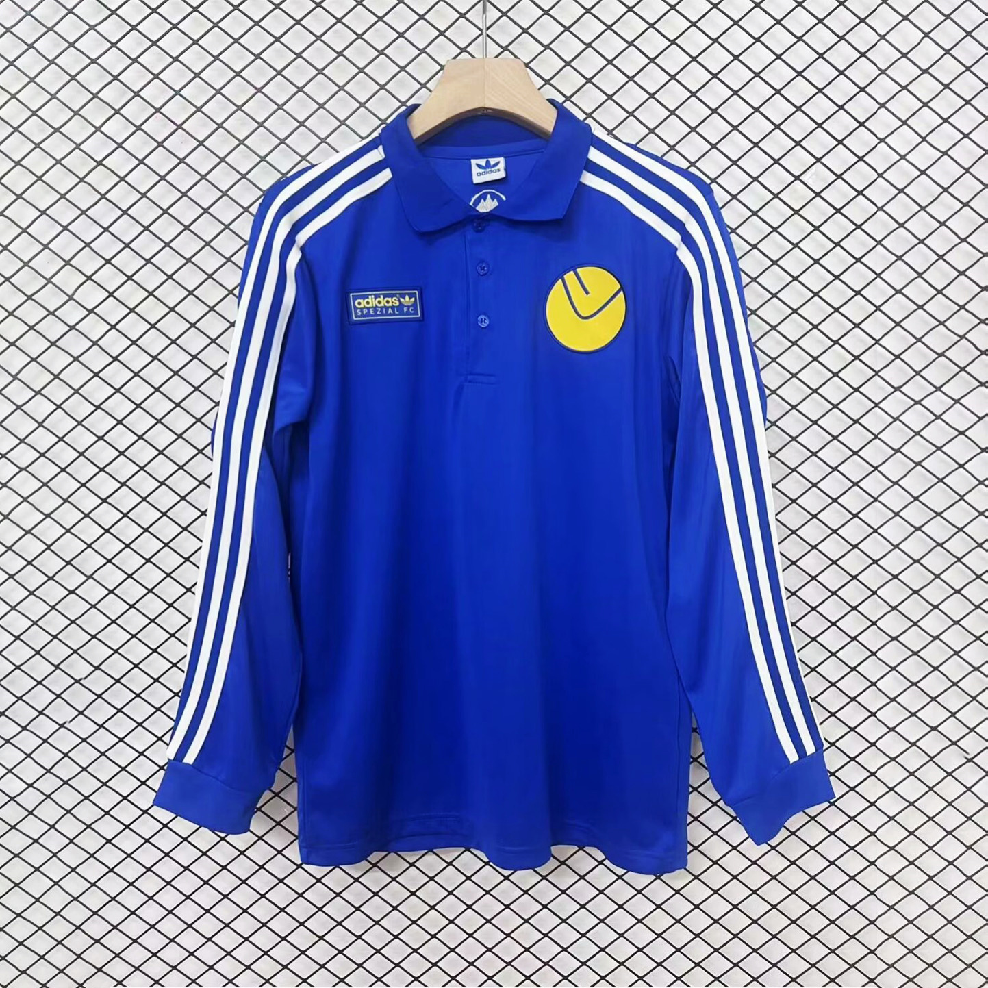 Leeds United 24-25 Spezial Collection Blue Long Sleeve Polo Shirts - UnitedFutballJersey