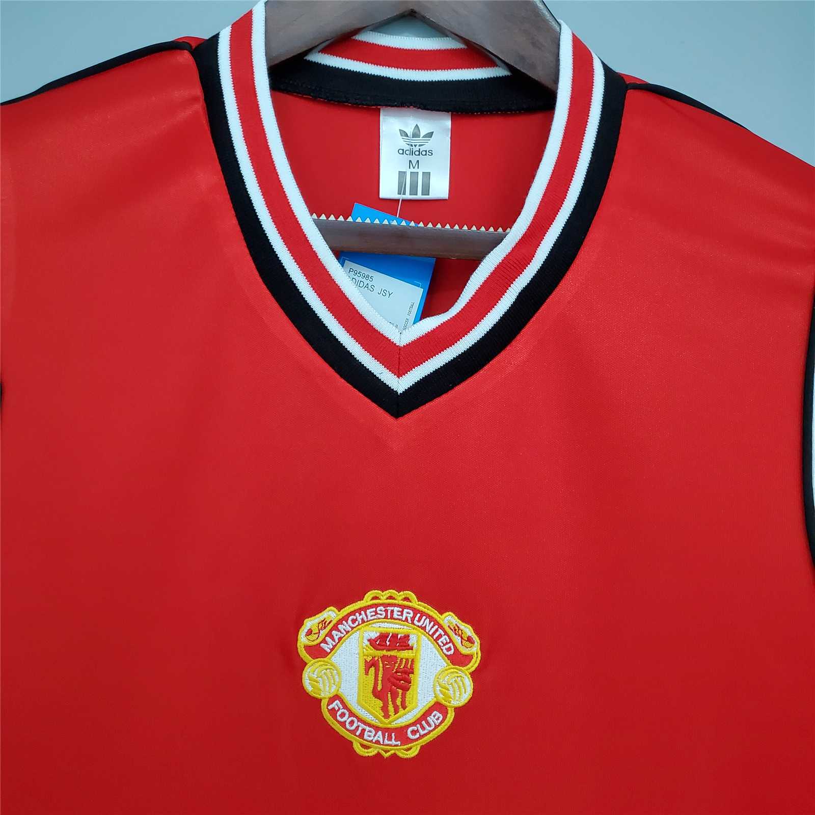 Retro Manchester United 85-86 Home Stadium Jersey - UnitedFutballJersey