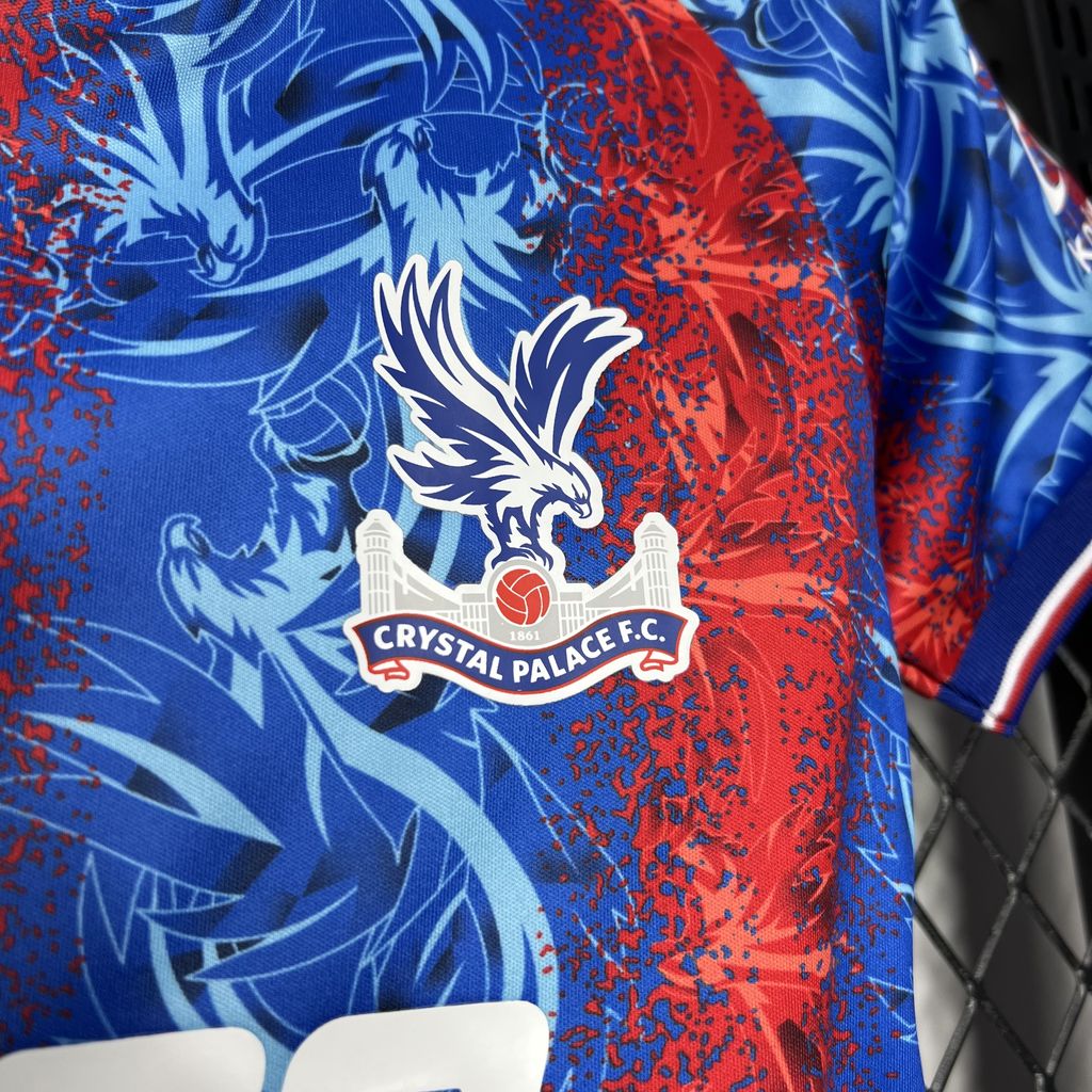 Crystal Palace 24-25 Home Stadium Kids Kit - UnitedFutballJersey
