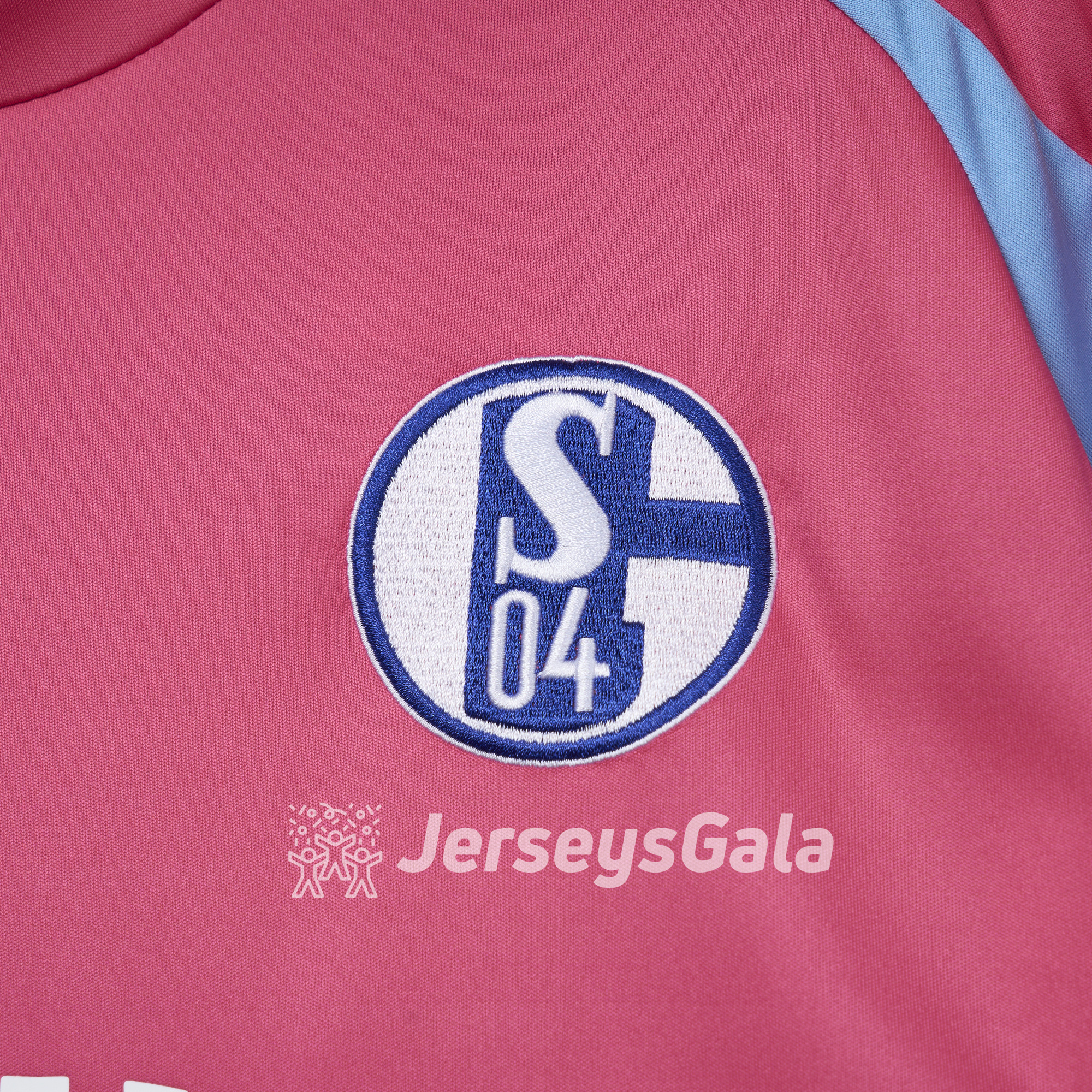 Schalke 04 24-25 GK Pink October Jersey - Fans Version - UnitedFutballJersey