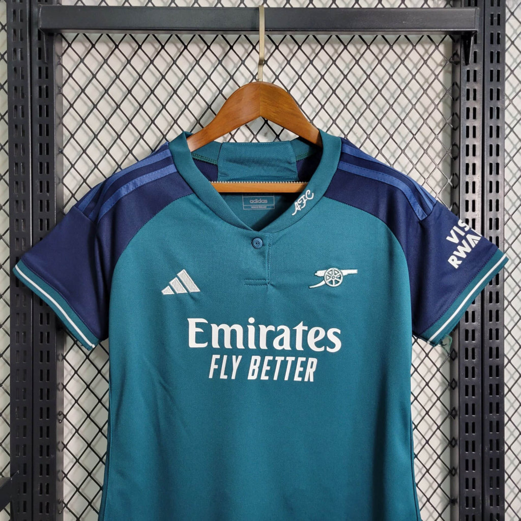 Arsenal 23-24 Third Women Shirt - UnitedFutballJersey