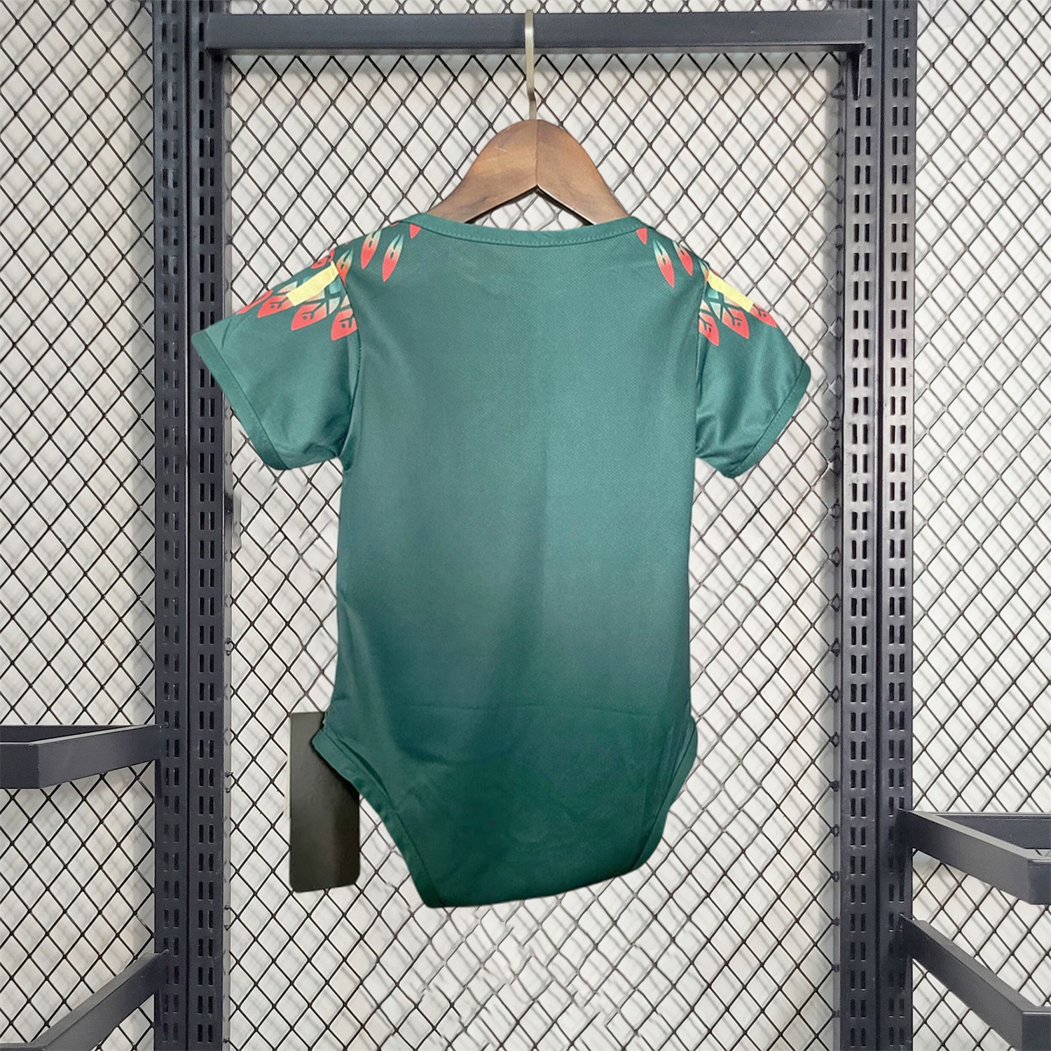 Mexico 2025 Gold Cup Golden Eagle Green Baby Crawling Suit - UnitedFutballJersey