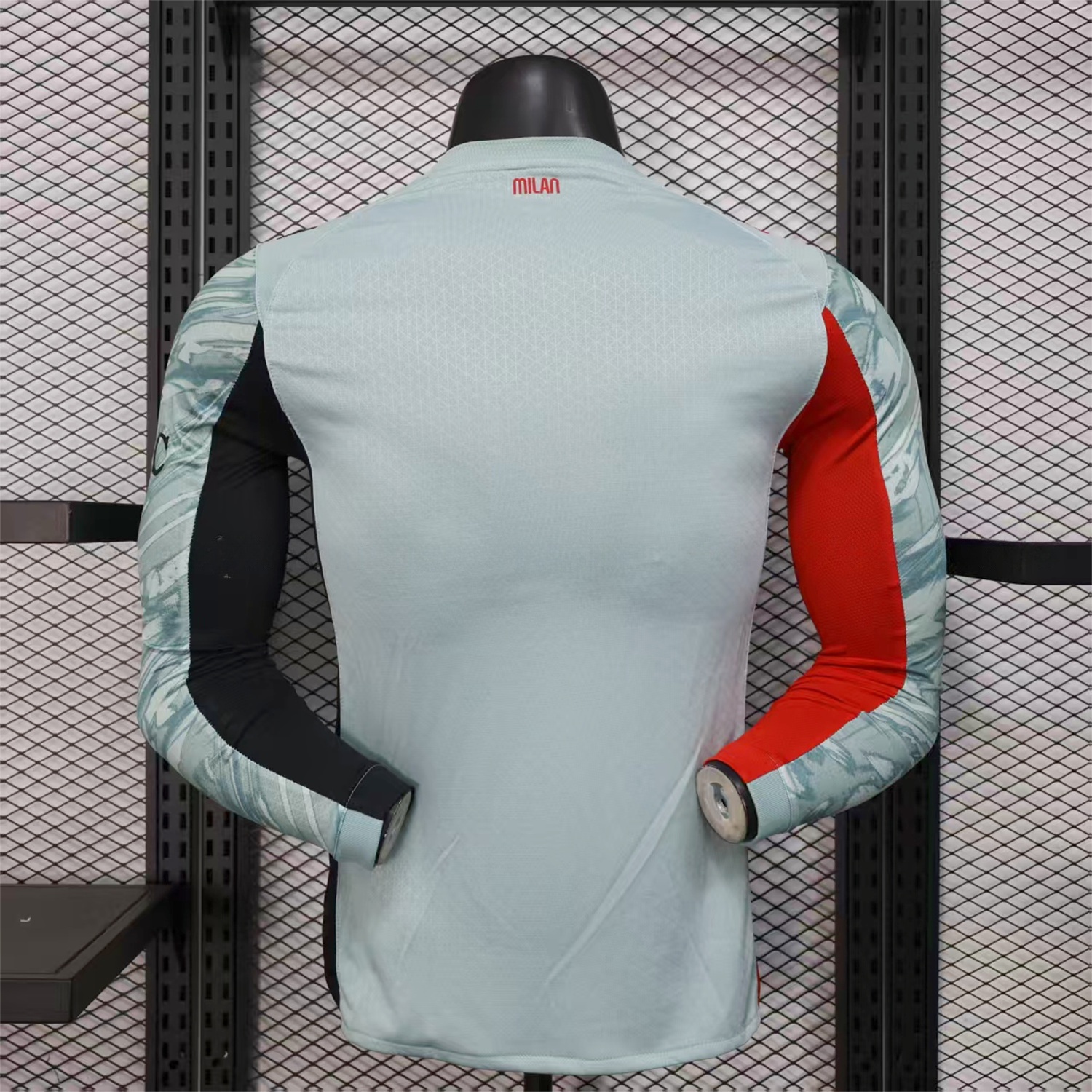 AC Milan 25-26 Goalkeeper Home Long Sleeves Jersey - Player Version - UnitedFutballJersey