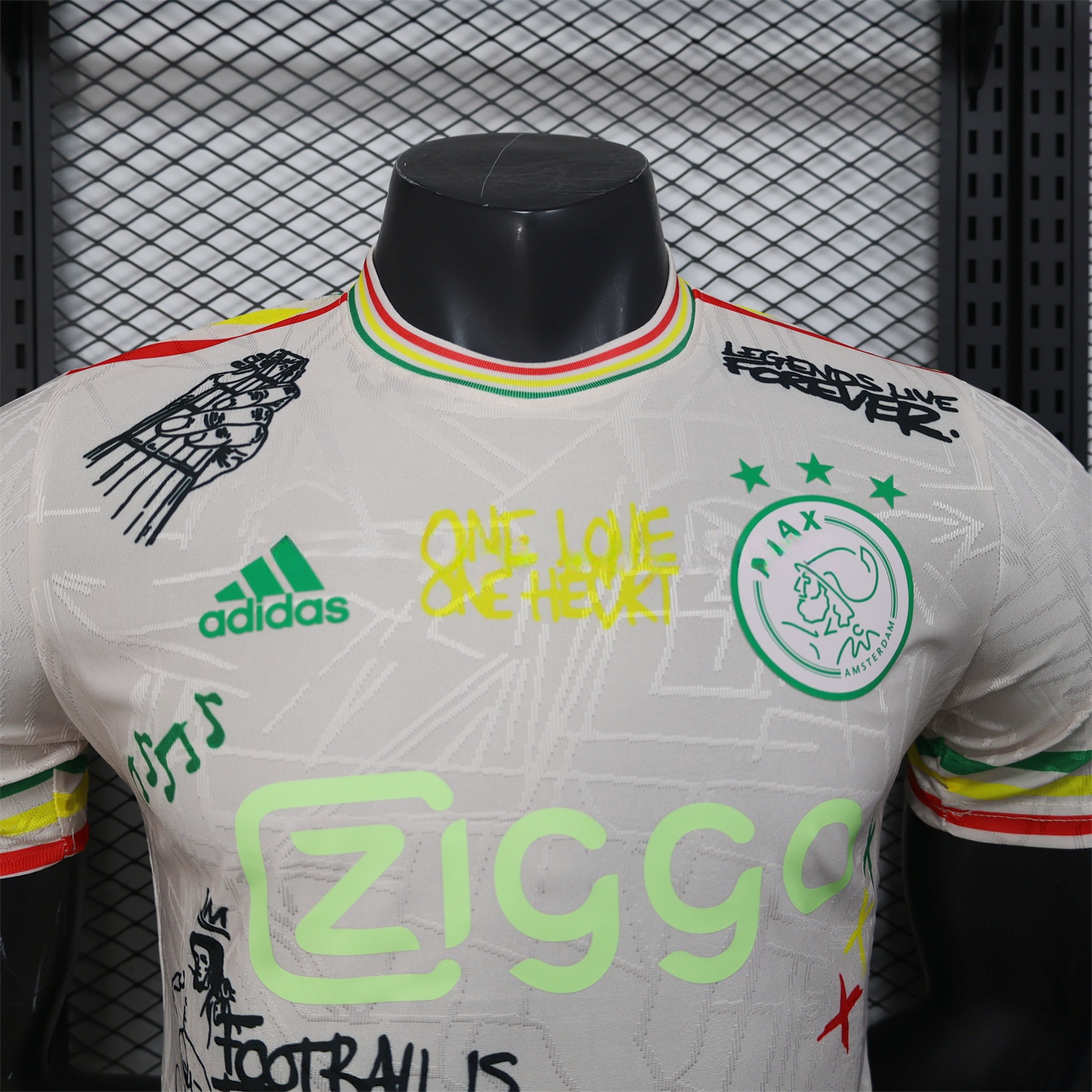 Ajax x B-O-B Marly 25-26 Mud Yellow Special Edition Jersey - Player Version - UnitedFutballJersey