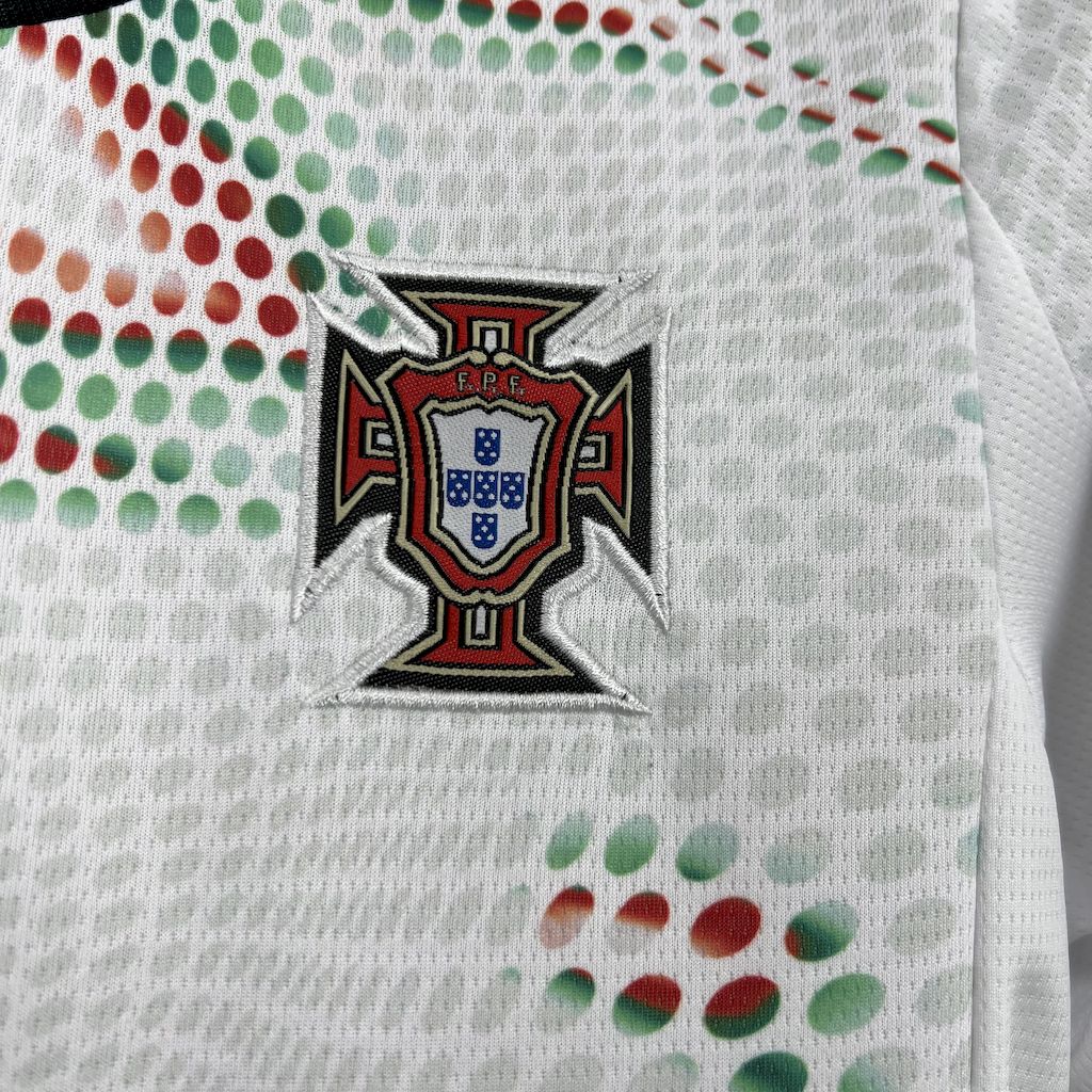 Portugal 2025-26 Away Kids Kit - UnitedFutballJersey