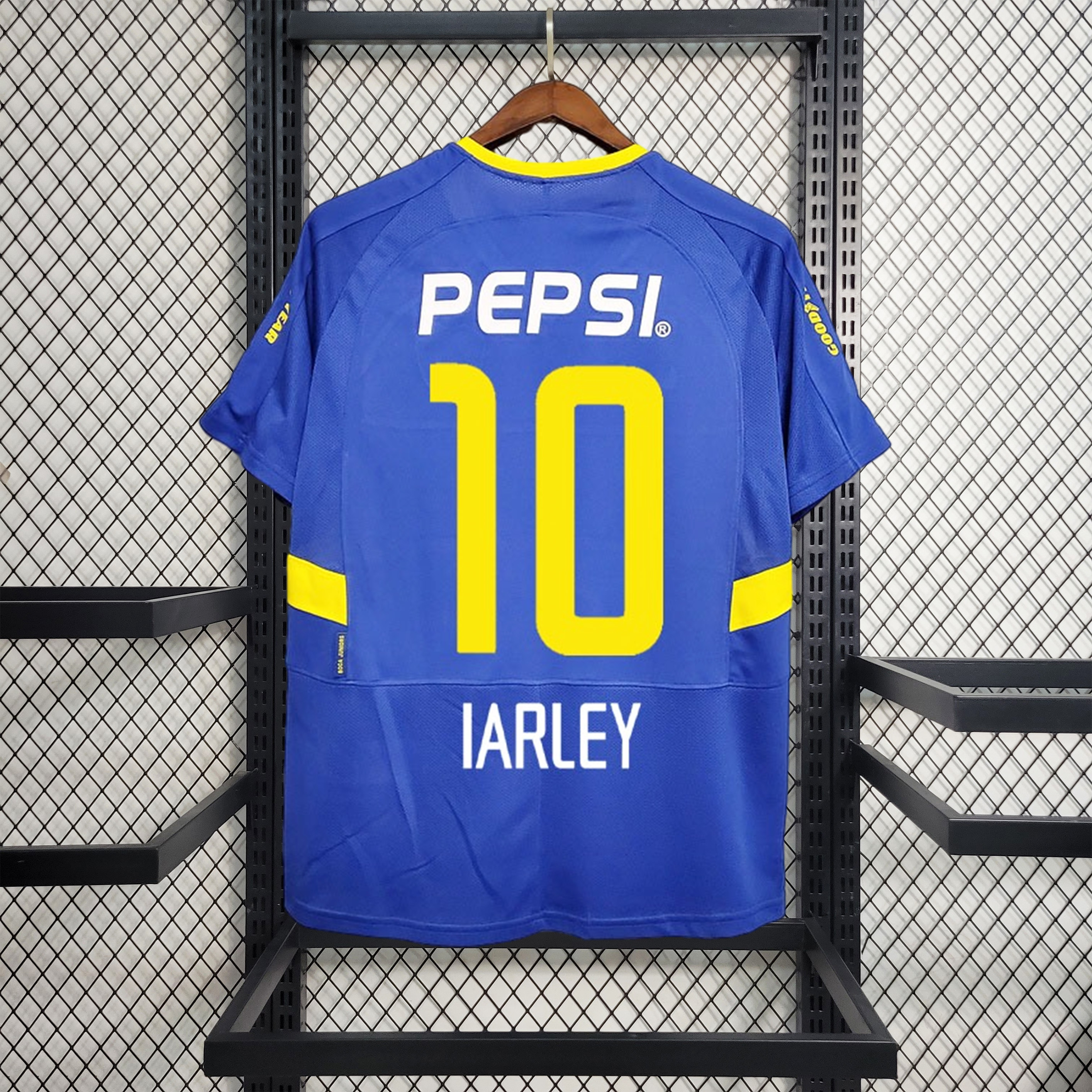 Retro Boca Juniors 2003-04 Home Stadium Jersey - UnitedFutballJersey