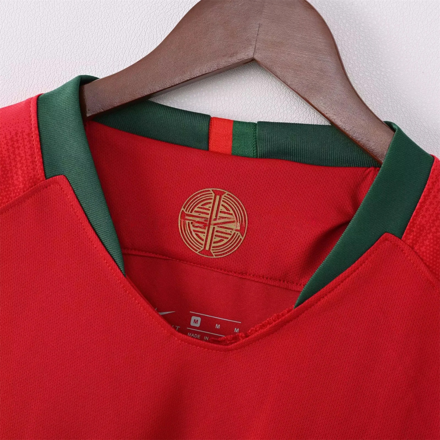 Retro Portugal 2018 Home Long Sleeves Jersey - UnitedFutballJersey