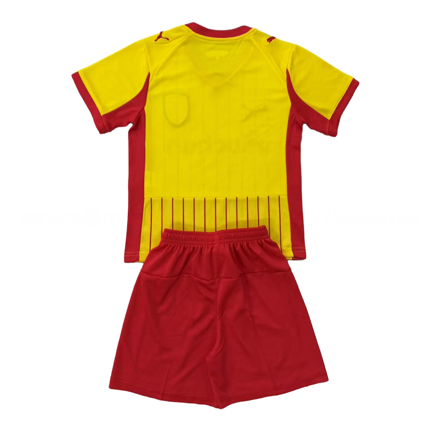 RC Lens 25-26 Home Men's Adult Jersey Set - Fans Version - UnitedFutballJersey