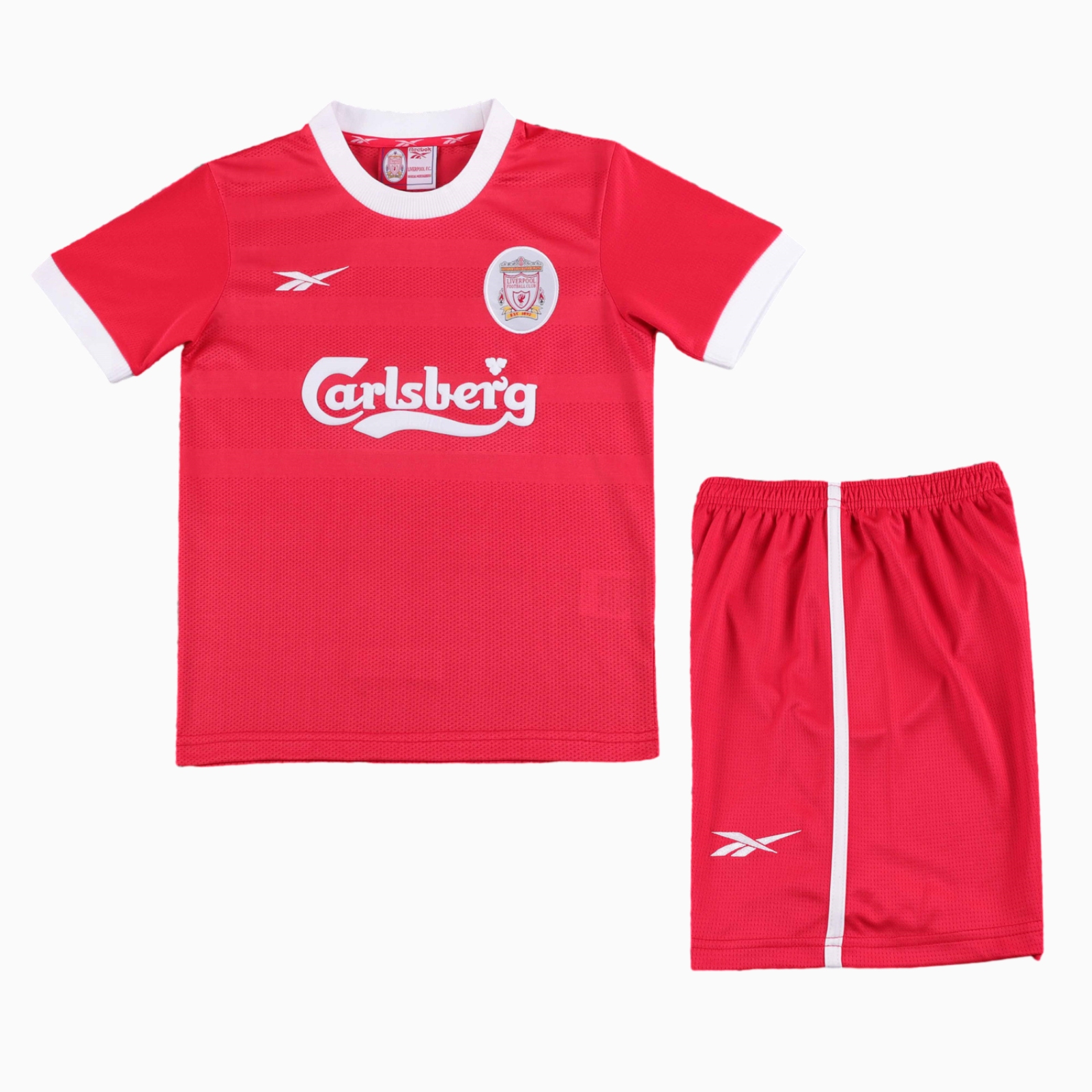 Retro Liver.pool 1998-00 Home Kids Kit - UnitedFutballJersey