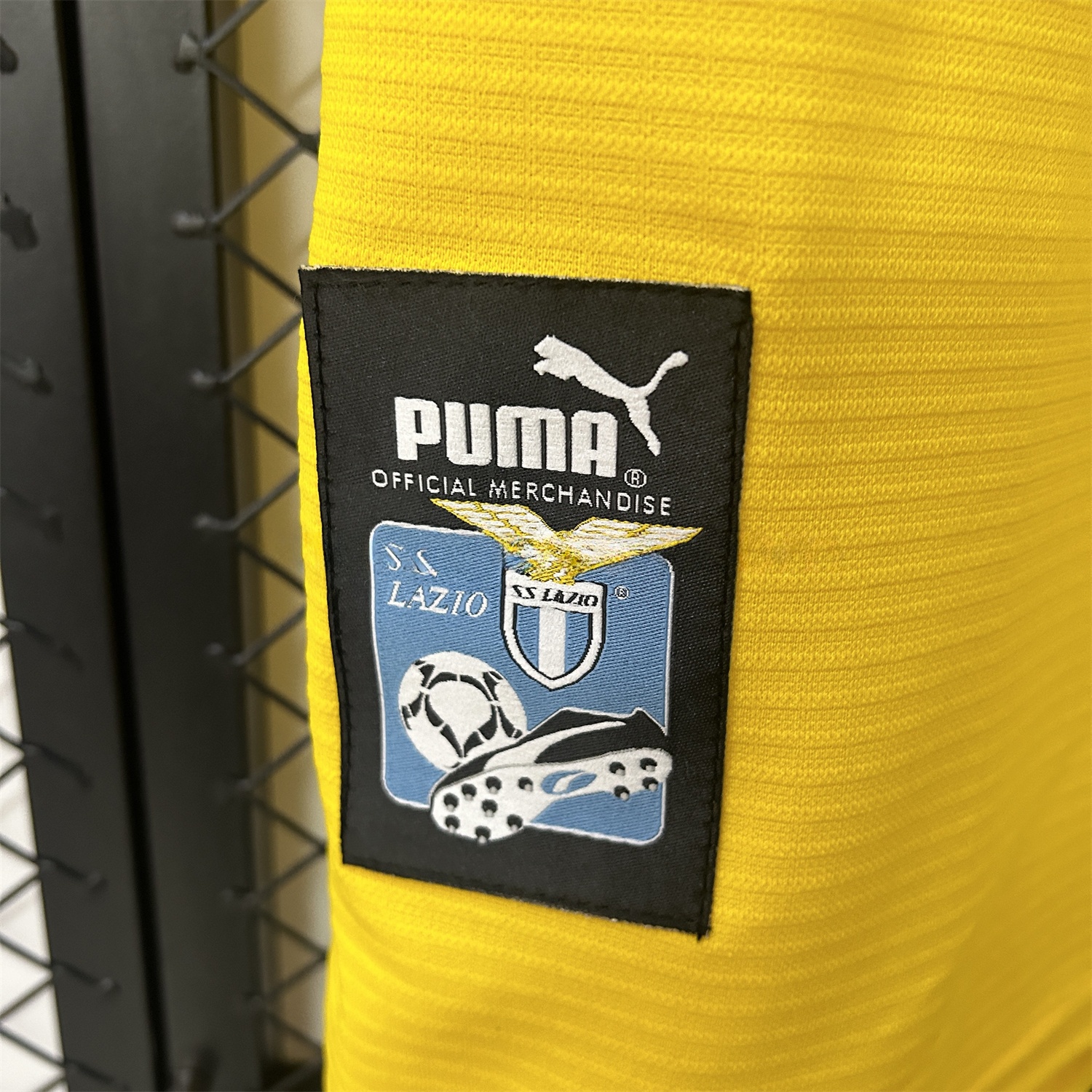 Retro Lazio 98-99 Yellow Away Jersey - UnitedFutballJersey