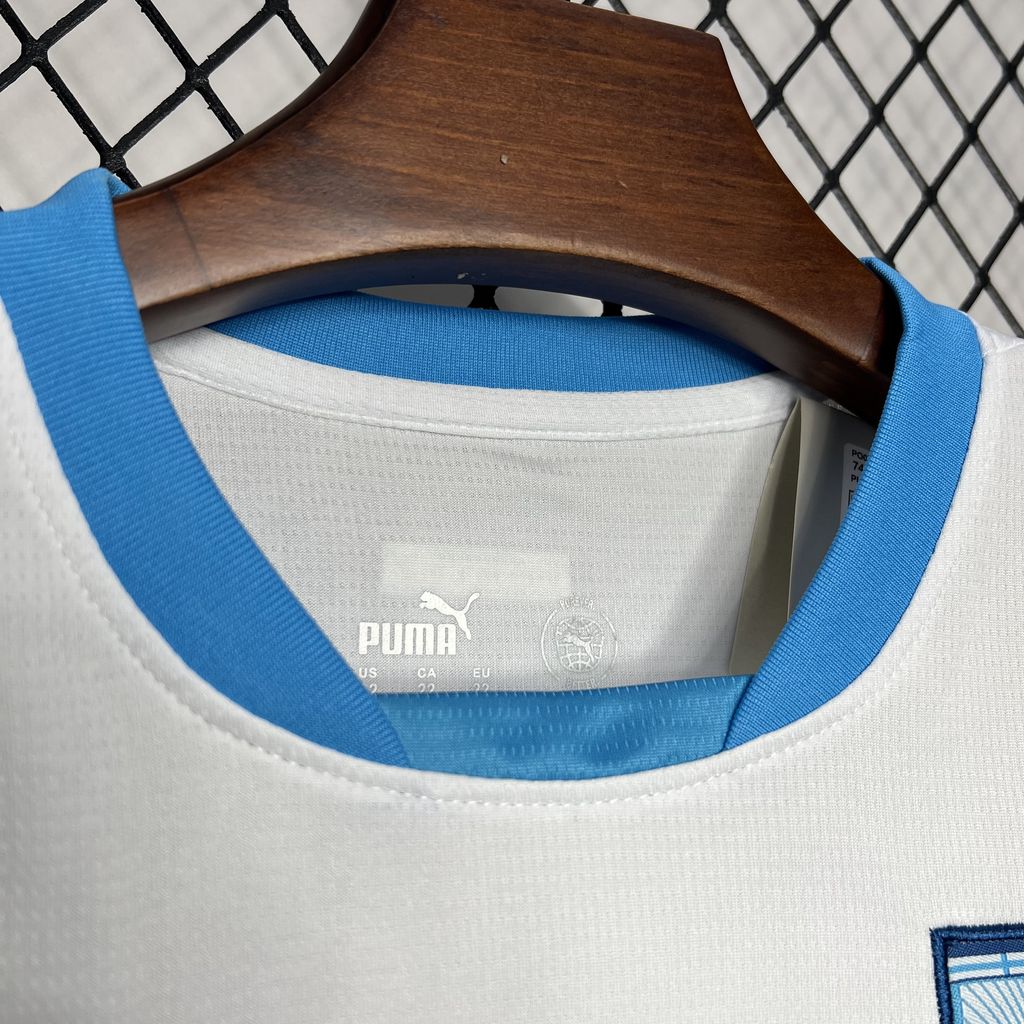 Marseille 24-25 Home Stadium Kids Kit - UnitedFutballJersey
