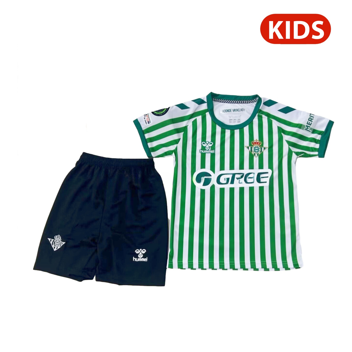 Real Betis 2025 Conference League Final Special Kids Kit - UnitedFutballJersey