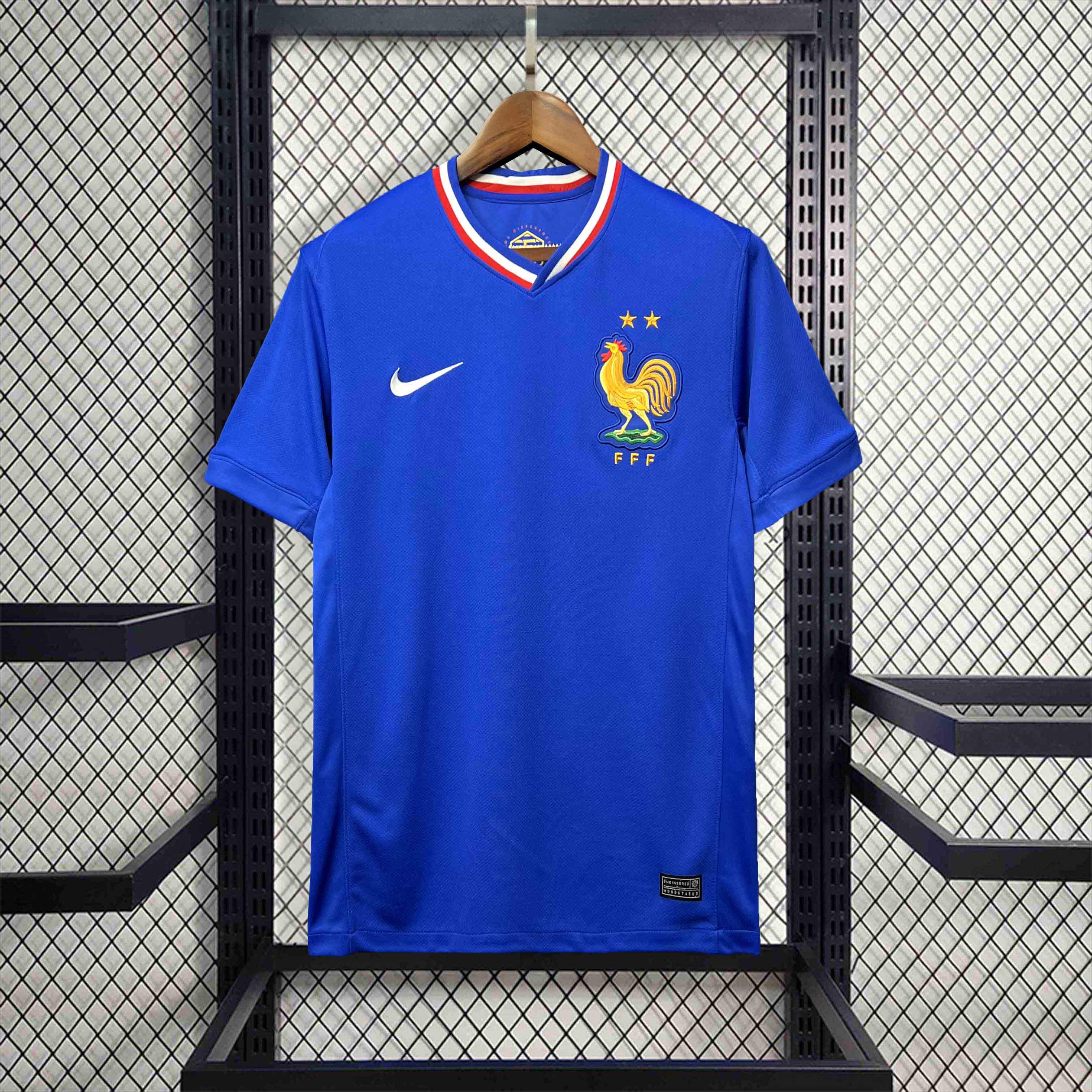 France 2024 Home Stadium Jersey - Fans Version - UnitedFutballJersey