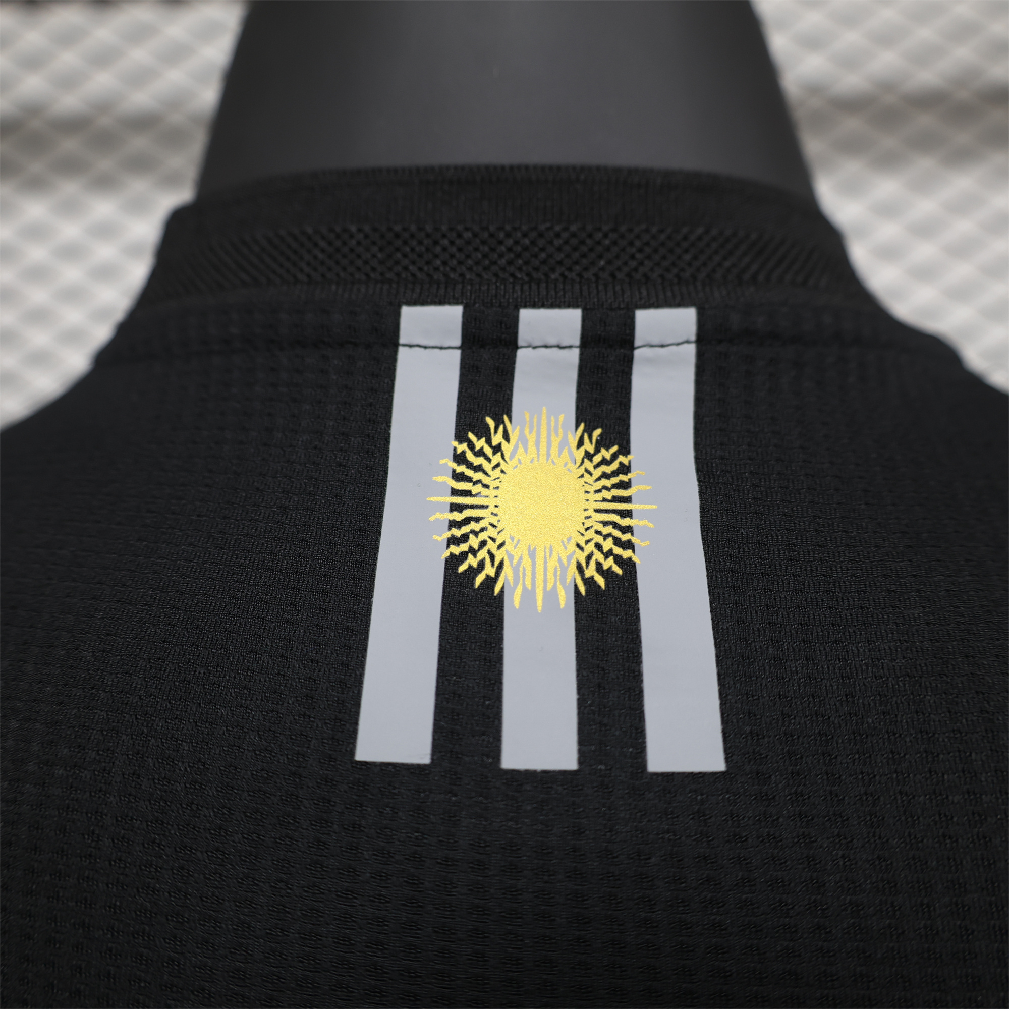 Argentina 2025-26 World Cup 2022 Champions Memorial Black Jersey - Player Version - UnitedFutballJersey