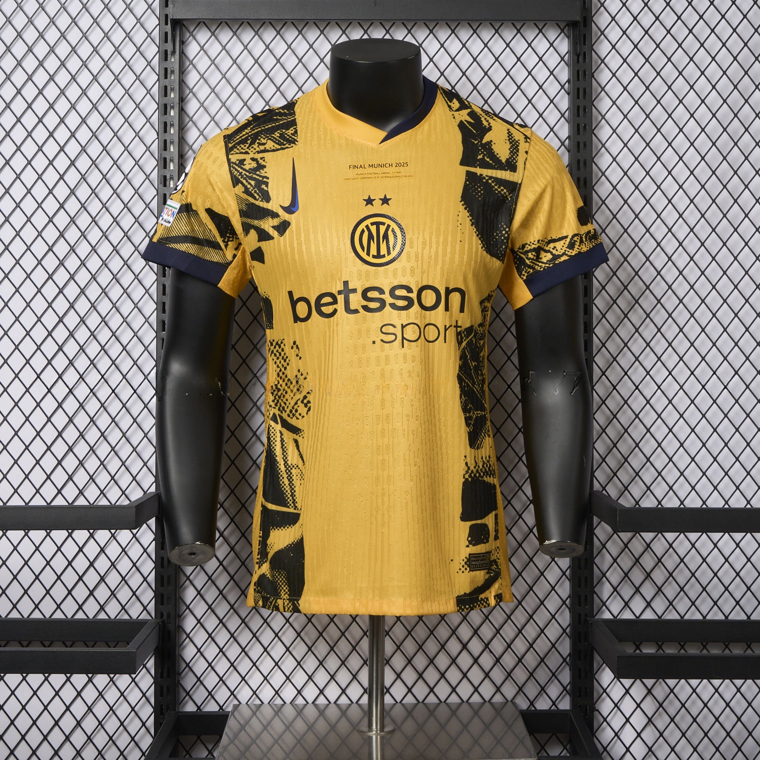 Inter Milan 24-25 Third Champions League Final Jersey - Player Version - UnitedFutballJersey