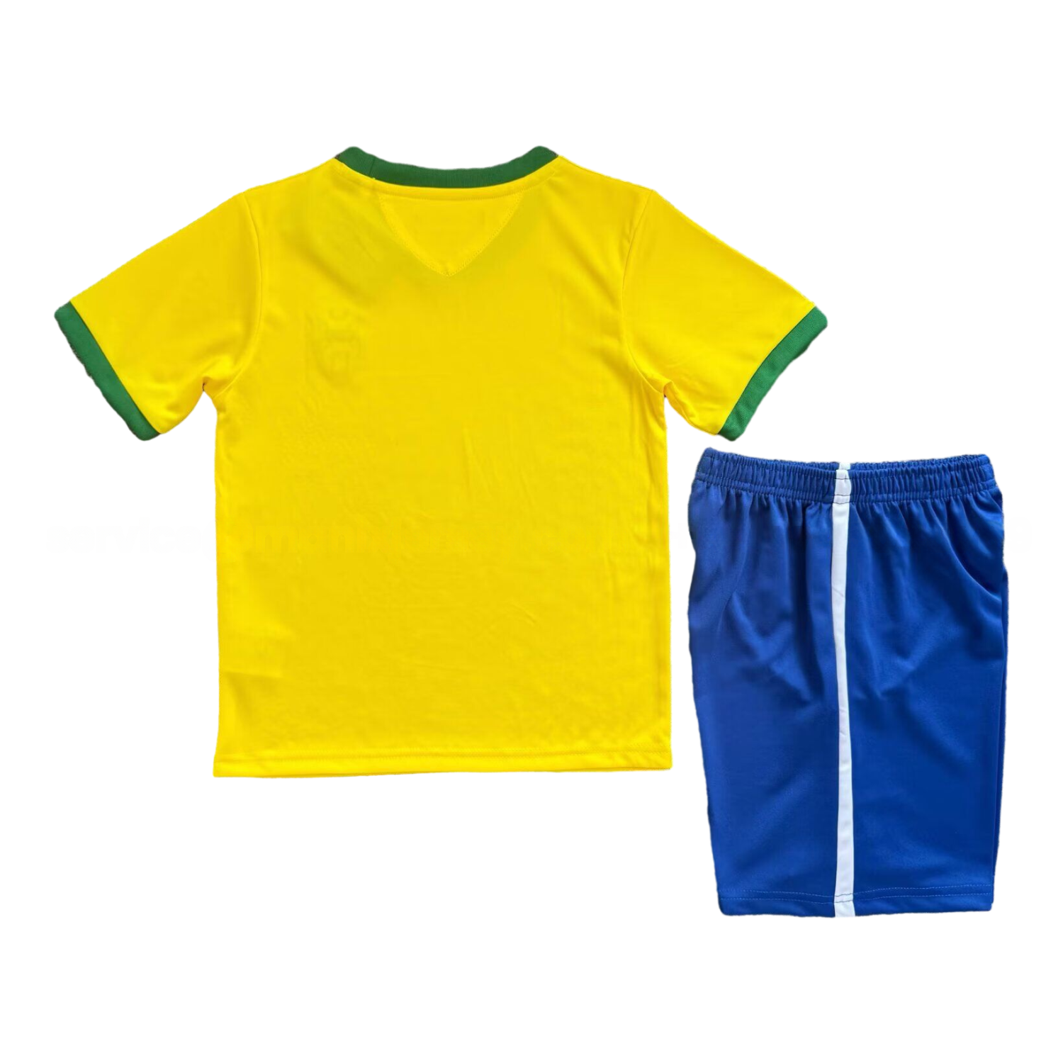 Retro Brazil 1970 Home Kids Kit - UnitedFutballJersey