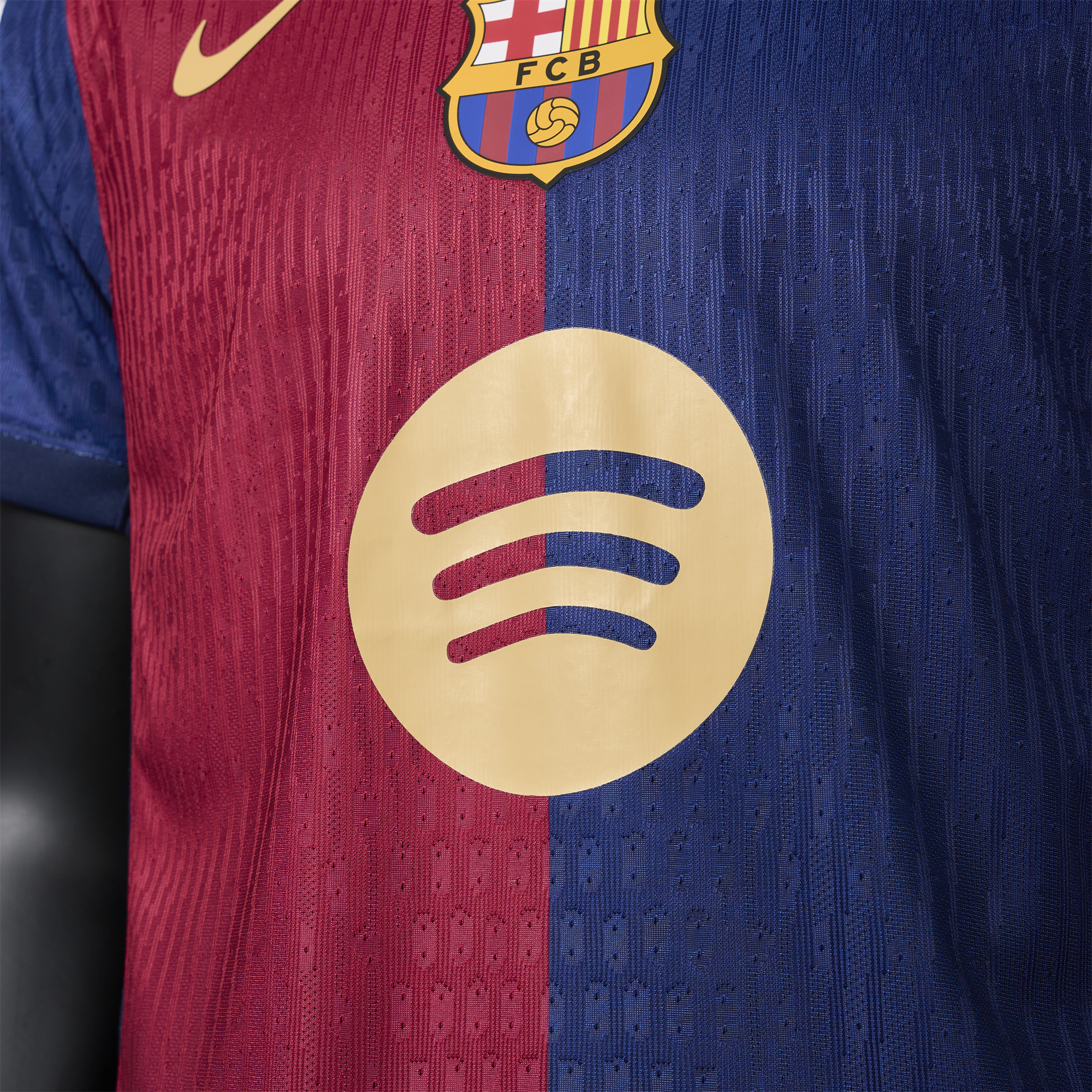 Barcelona 24-25 Supercopa Jersey with Big Logo - Player Version - UnitedFutballJersey