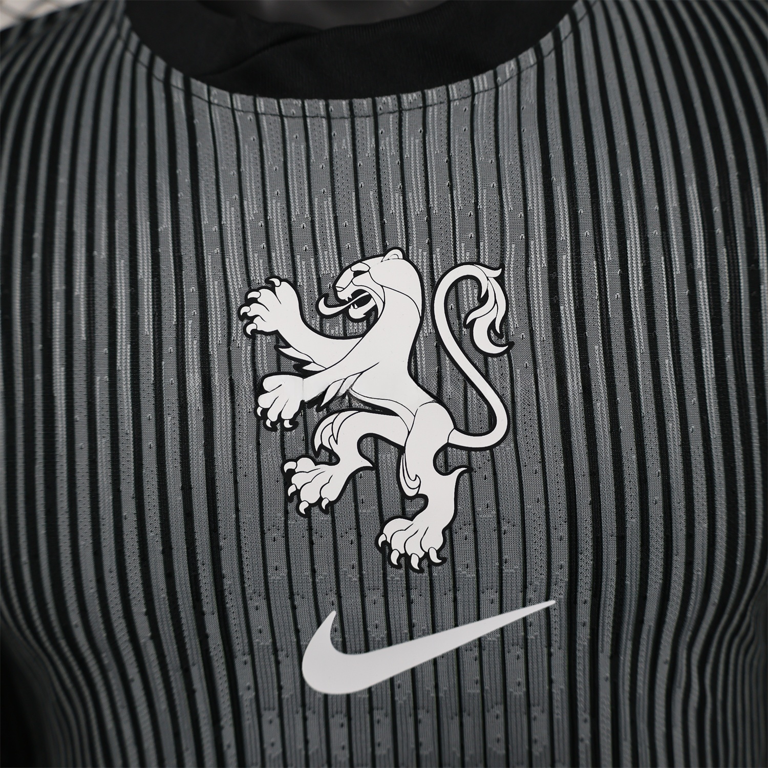 Netherlands 2025-26 Black Goalkeeper Jersey - Player Version - UnitedFutballJersey