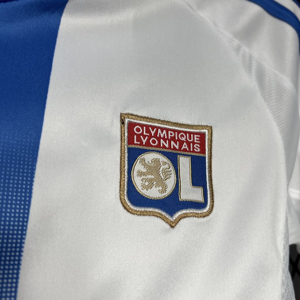 Olympique Lyonnais Lyon 24-25 Home Stadium Kids Kit - UnitedFutballJersey