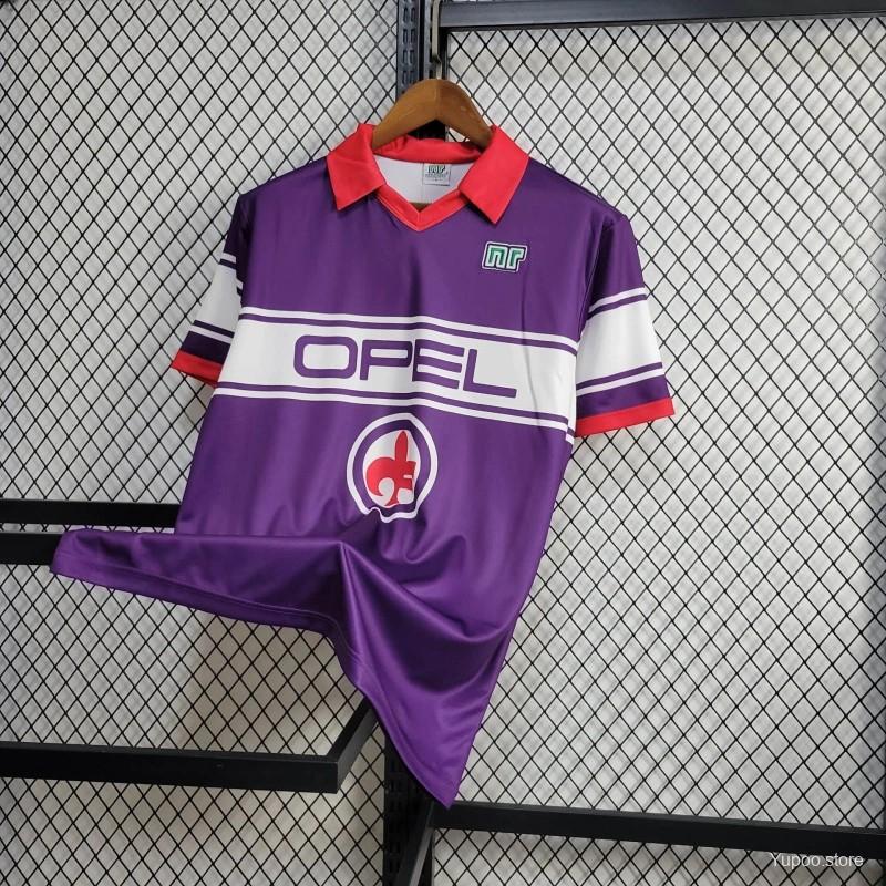 Retro Fiorentina 1984-85 Home Stadium Jersey - UnitedFutballJersey