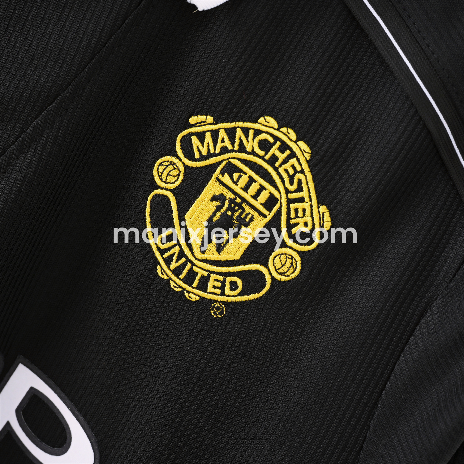 Retro Manchester United 1998-99 Black Long Sleeves Jersey - UnitedFutballJersey