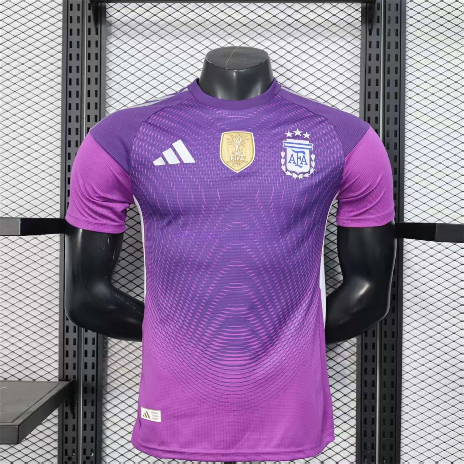 Argentina 25-26 Purple Goalkeeper Jersey - Player Version - UnitedFutballJersey