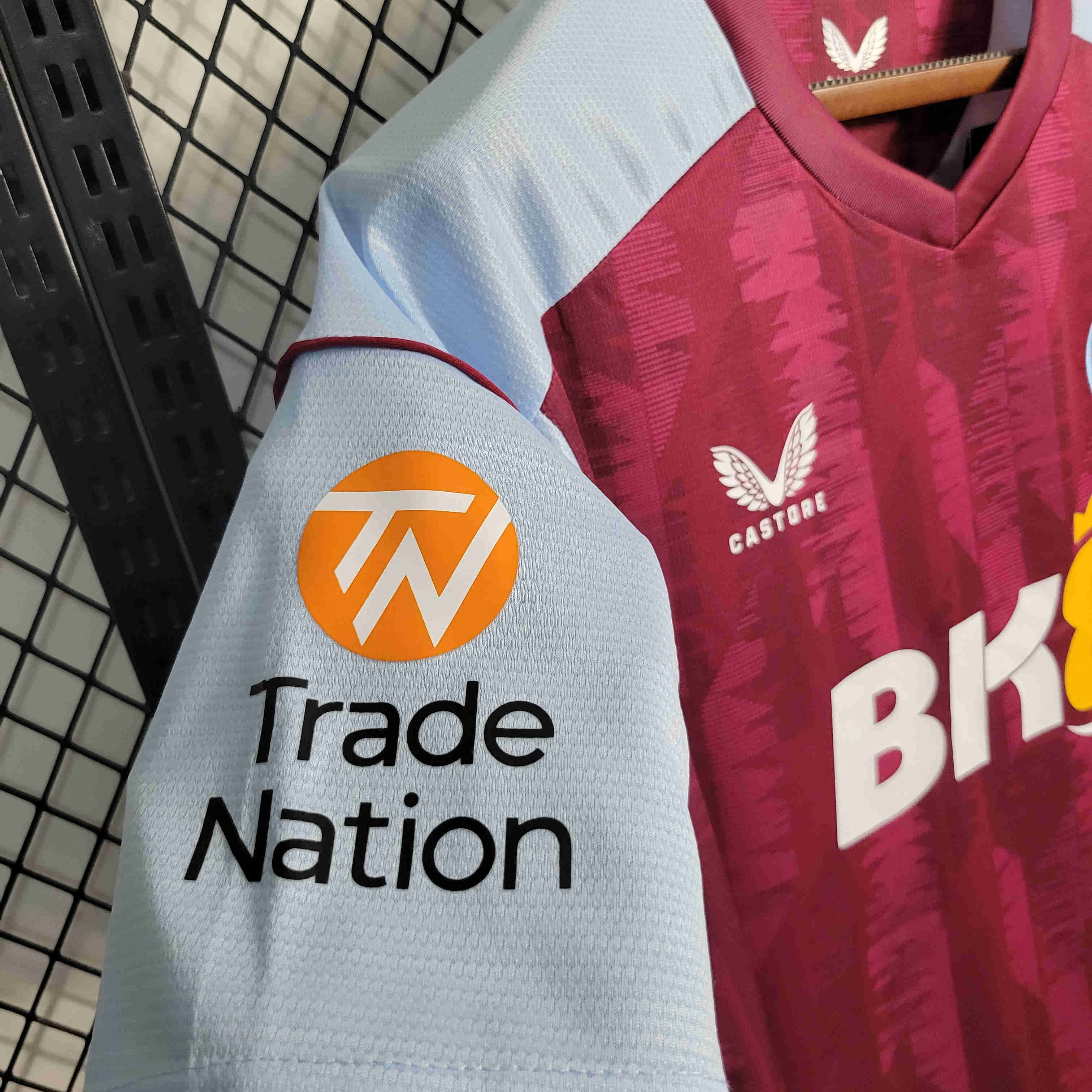 Aston Villa 23-24 Home Jersey - Fans Version - UnitedFutballJersey