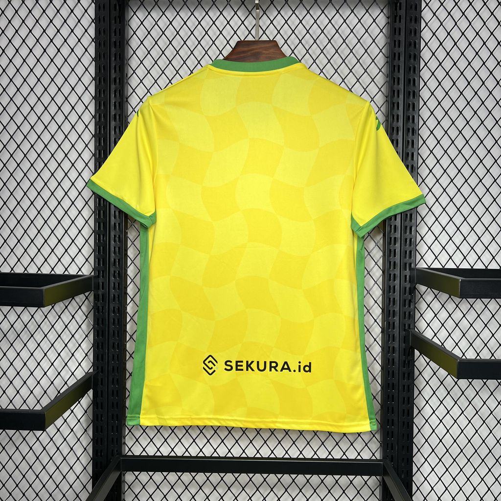 Norwich City 24-25 Home Stadium Jersey - Fans Version - UnitedFutballJersey