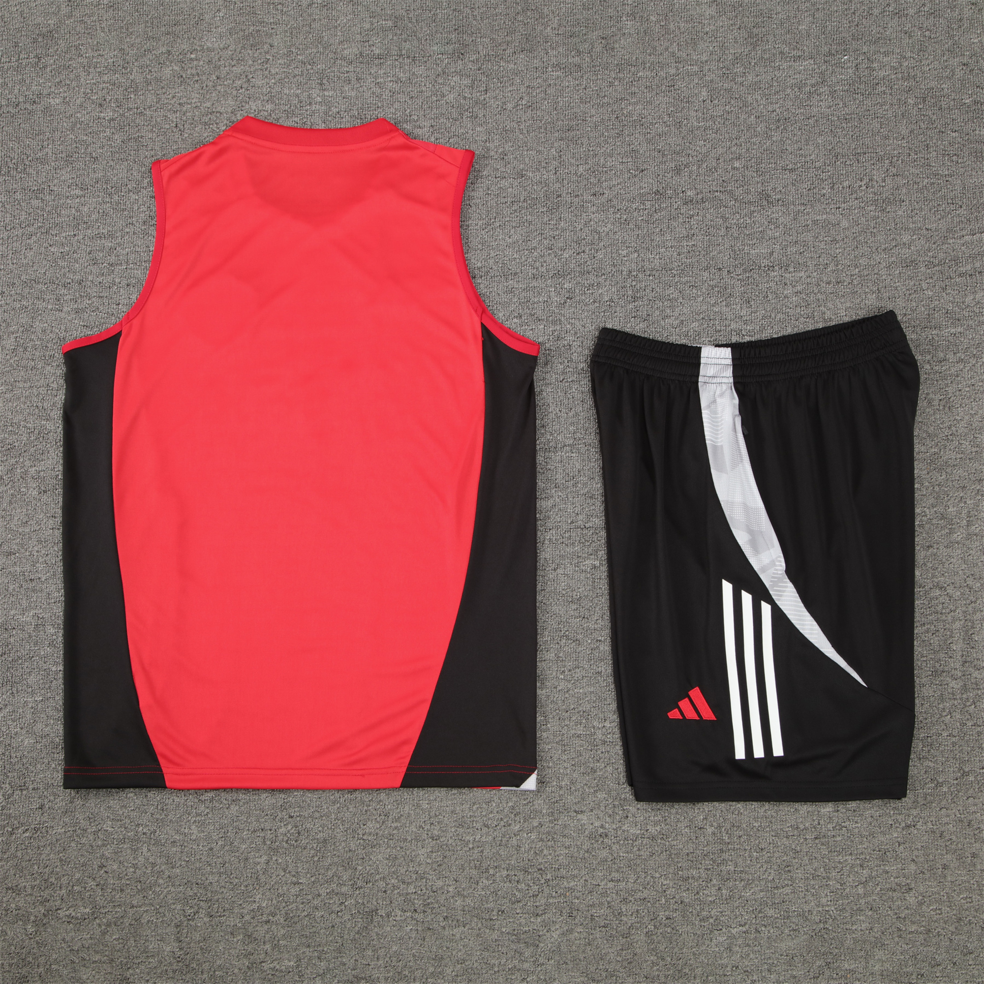 Manchester United 24-25 Vest Training Set - Red - UnitedFutballJersey