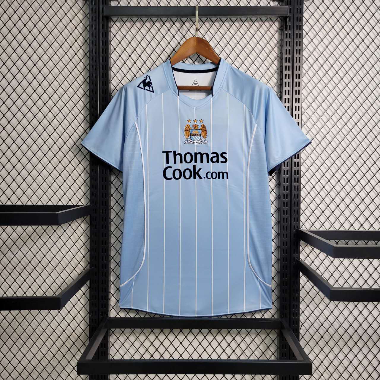 Retro Manchester City 2007-08 Home Stadium Jersey - UnitedFutballJersey