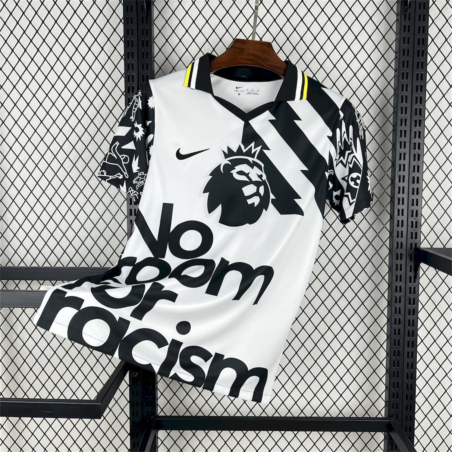 Premier League 25-26 Anti-Racism Jersey - Fans Version - UnitedFutballJersey