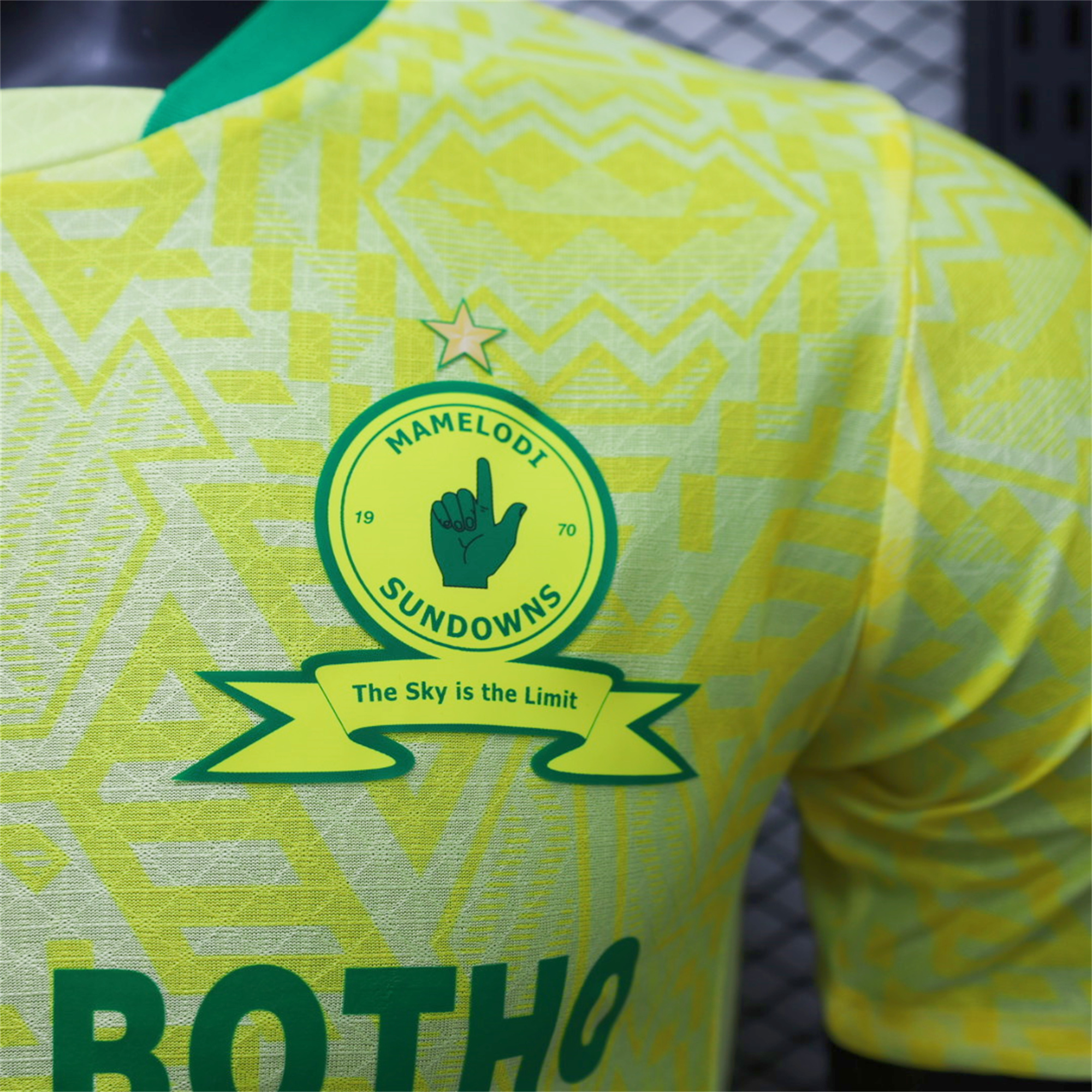 Mamelodi Sundowns 24-25 Home Stadium Jersey - Player Version - UnitedFutballJersey