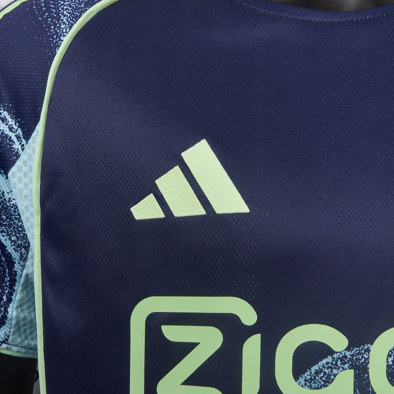 Ajax 25-26 Away Deep Blue Jersey - Player Version - UnitedFutballJersey