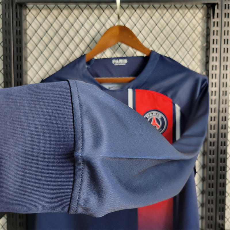 Paris Saint Germain PSG 23-24 Home Long sleeve Jersey - Fans Version - UnitedFutballJersey
