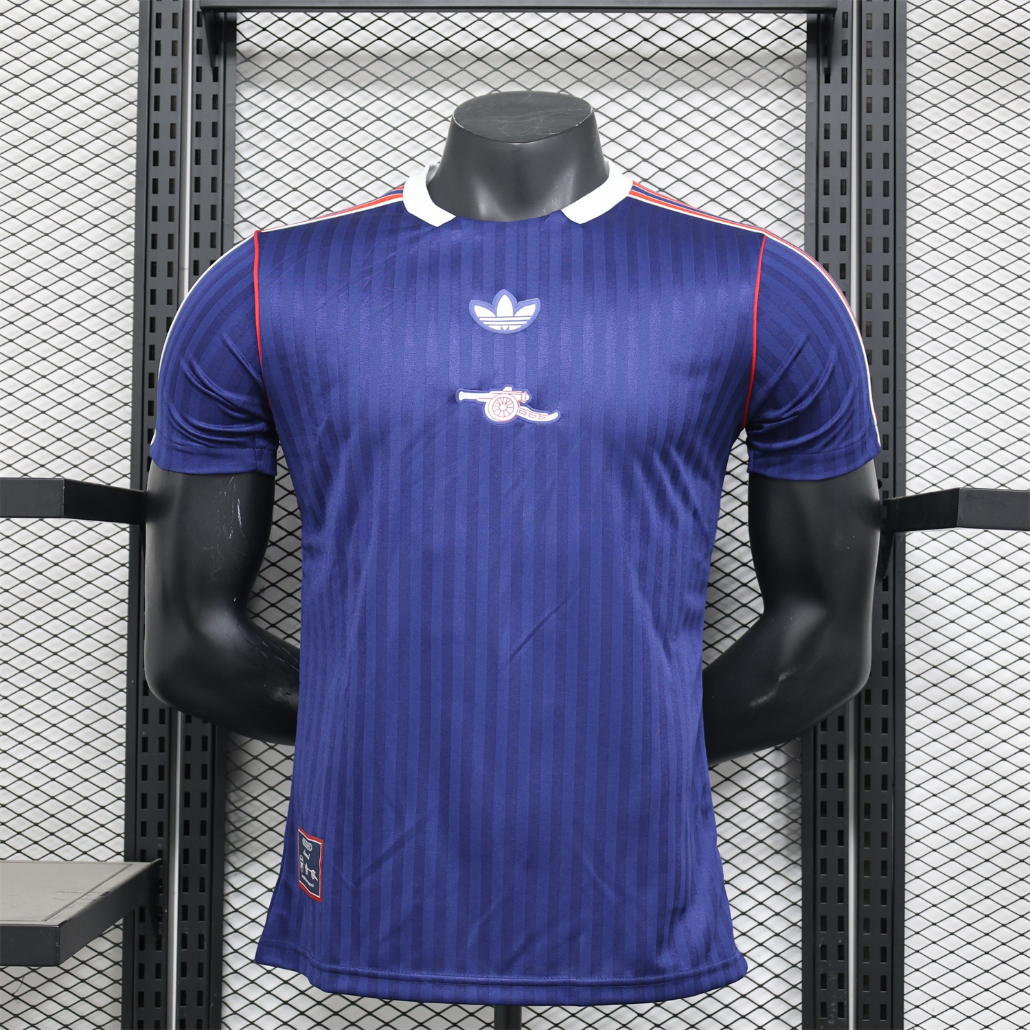 Arsenal 24-25 Blue Icon Retro Jersey - Player Version - UnitedFutballJersey