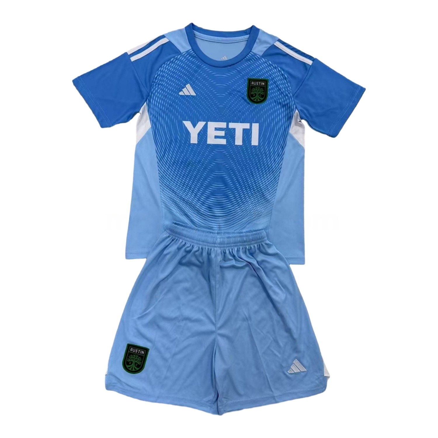 Austin 25-26 Blue Goalkeeper Men's Adult Jersey Set - Fans Version - UnitedFutballJersey
