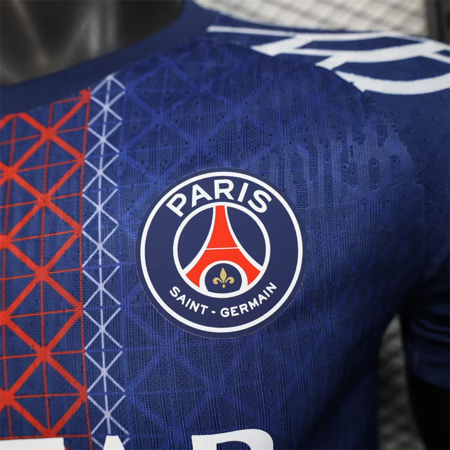 Paris Saint-Germain PSG X JD 25-26 Red And Blue Special Edition Jersey - Player Version - UnitedFutballJersey