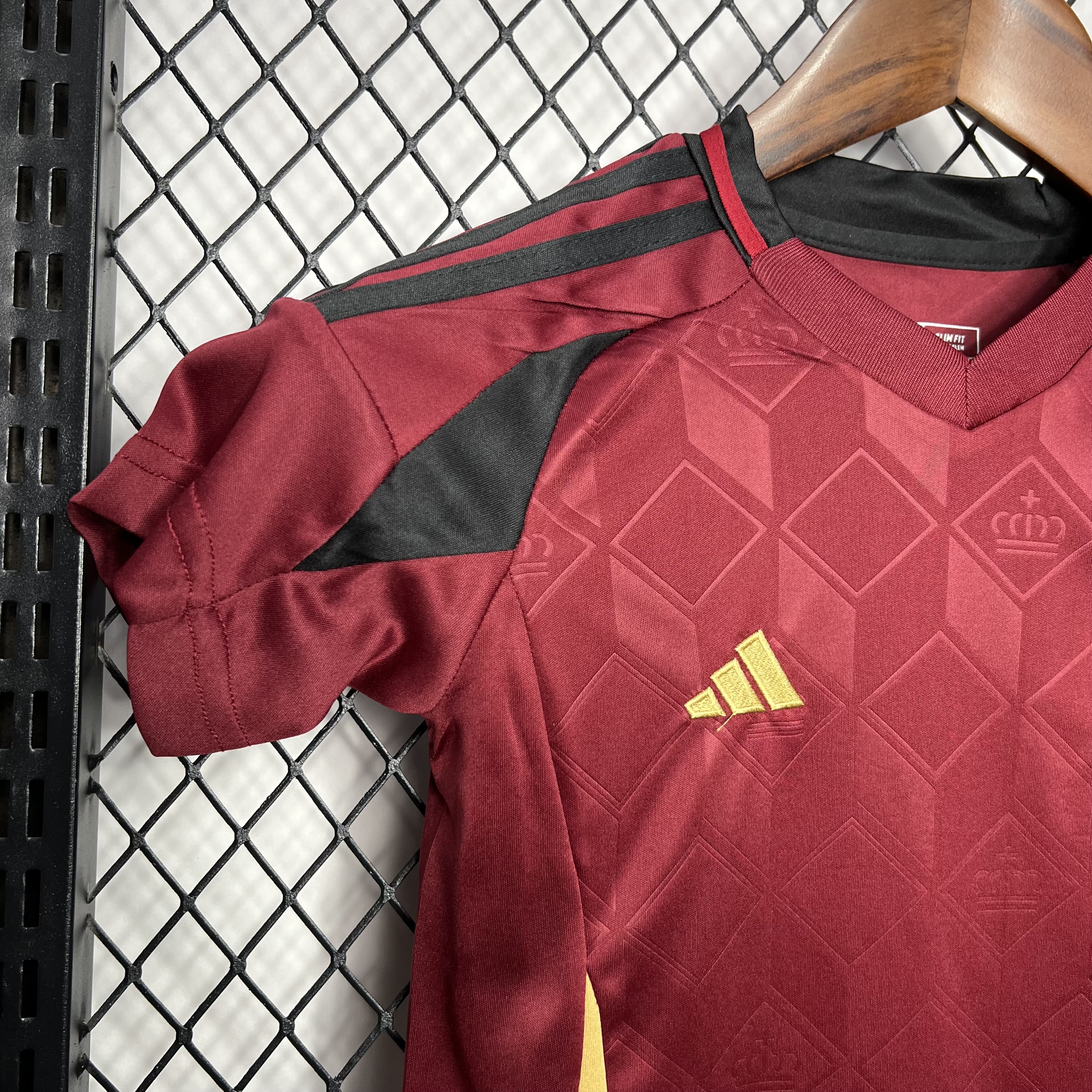 Belgium 2024 Home Stadium Kids Kit - UnitedFutballJersey