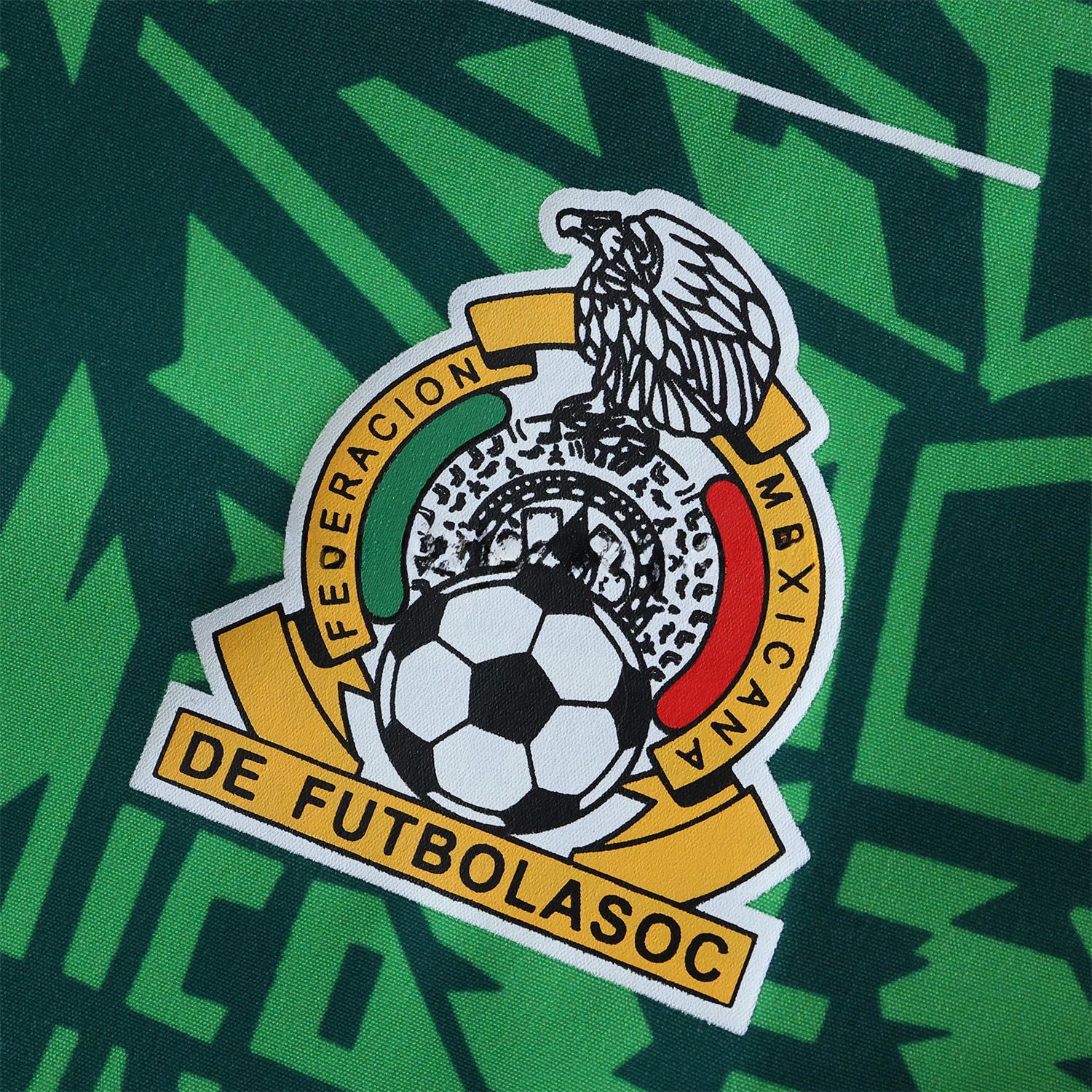 Retro Mexico 1994 Retro Style Double Sided Reversible Windbreaker - Green & Grey - UnitedFutballJersey