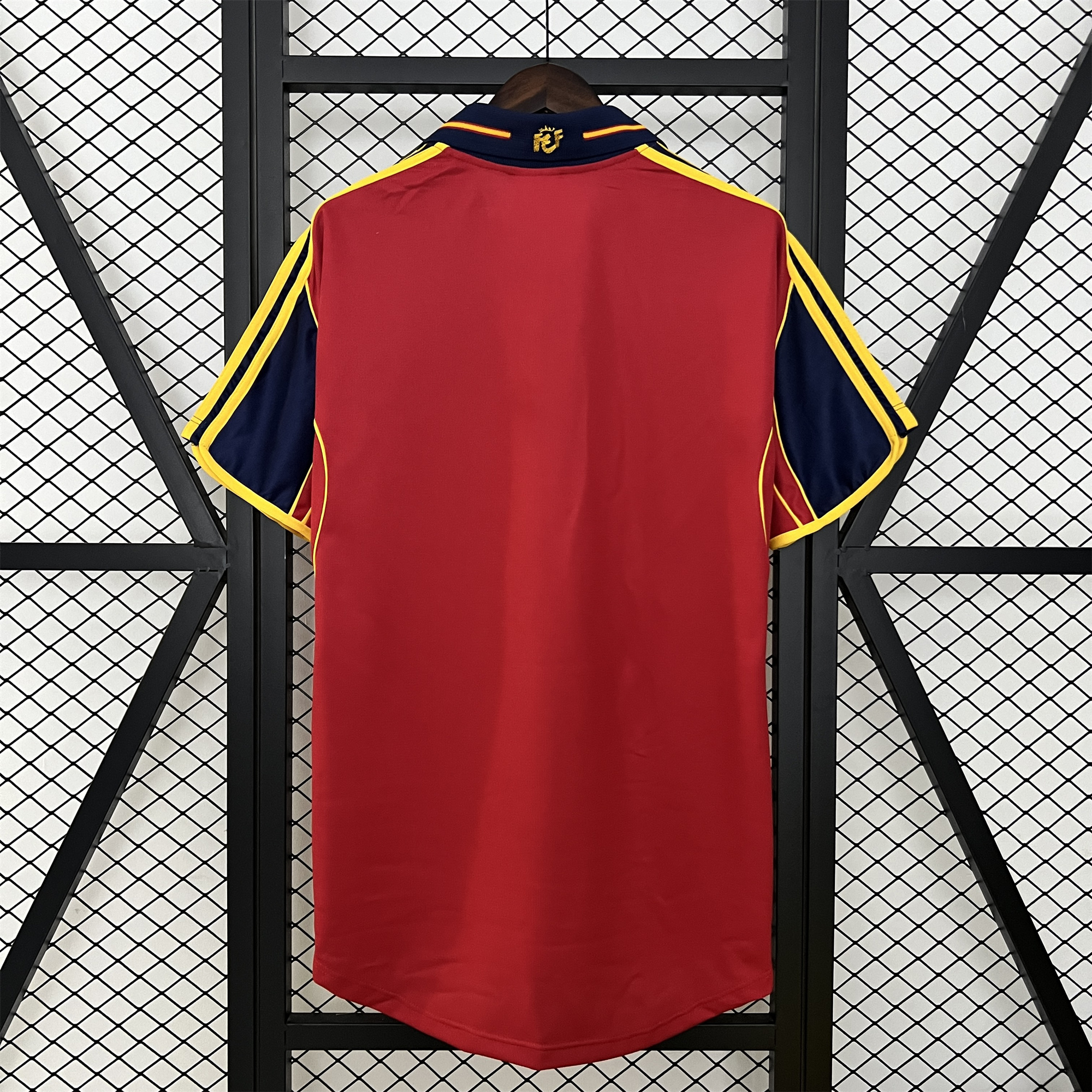 Retro Spain 2000 Home Jersey - UnitedFutballJersey