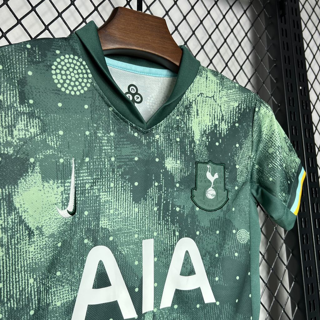 Tottenham Hotspur 24-25 Third Kids Kit - UnitedFutballJersey