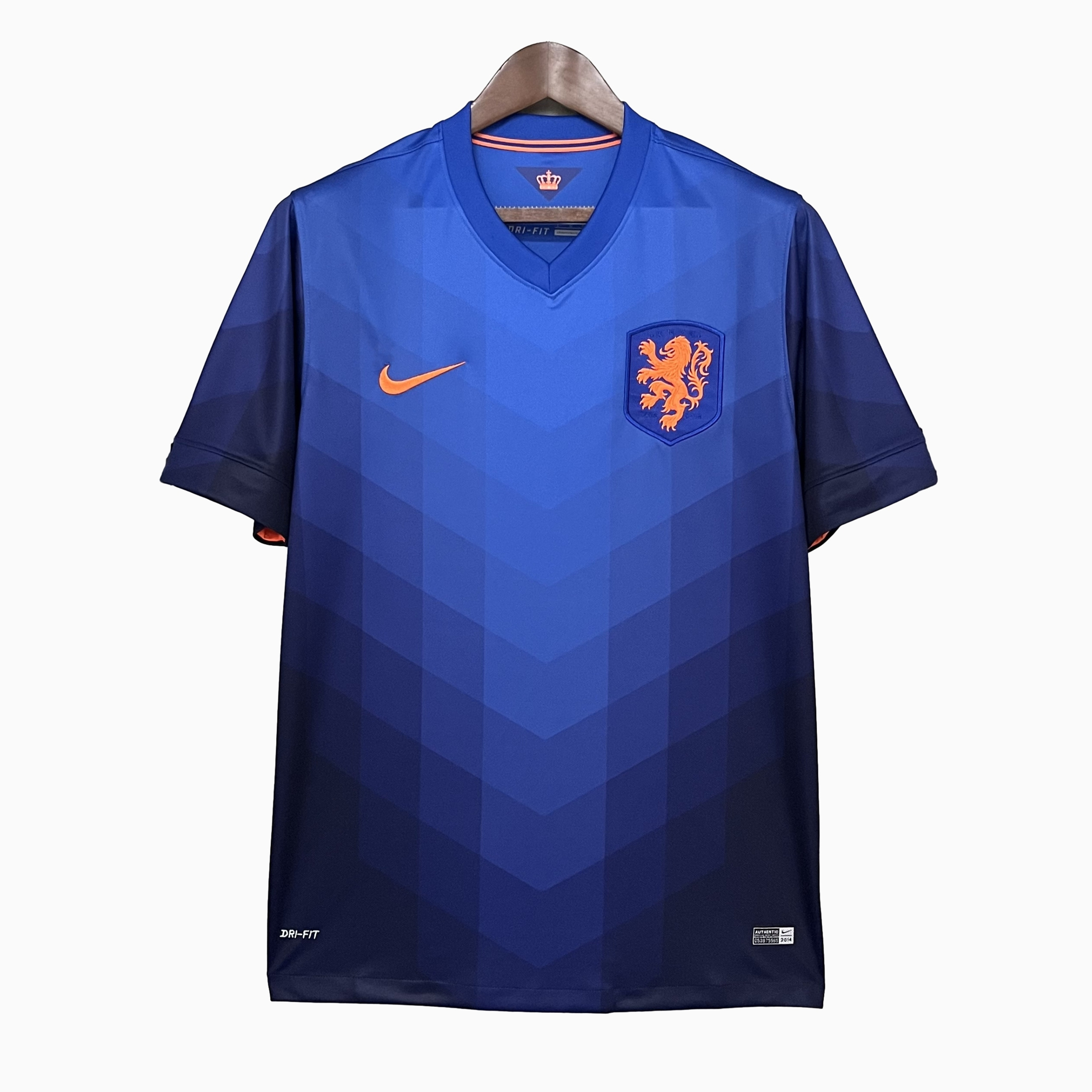 Retro Netherlands 2014 Away Stadium Jersey - UnitedFutballJersey