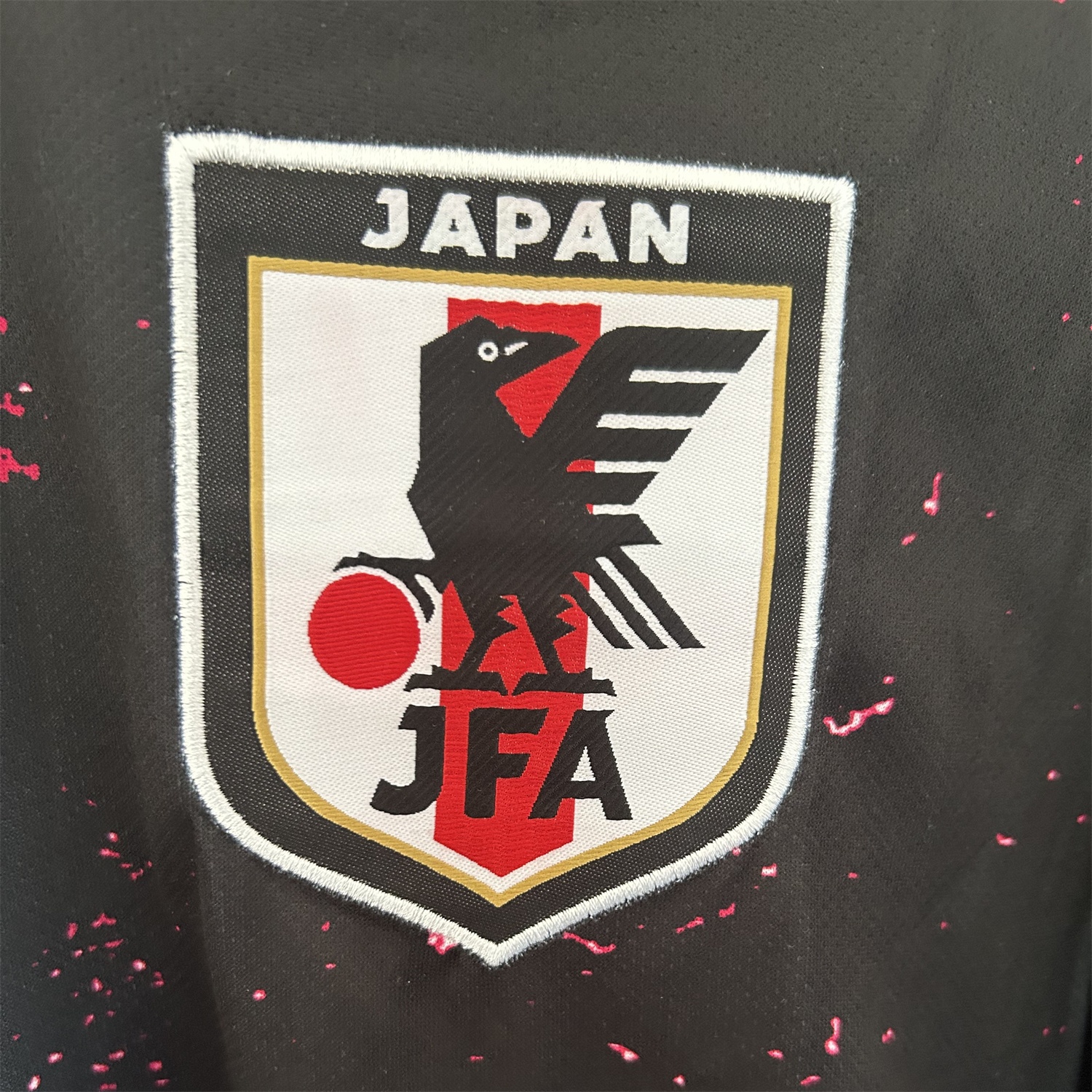 Japan 25-26 Red Ghost Face Mask Black Special Jersey - Fans Version - UnitedFutballJersey