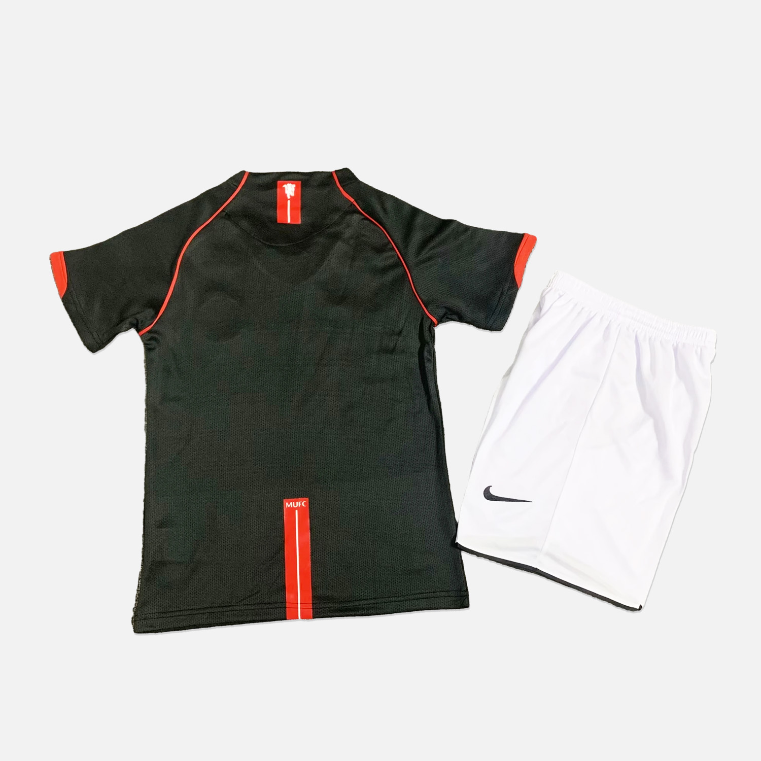 Manchester United Retro 2007-08 Away Stadium Kids Kit - UnitedFutballJersey