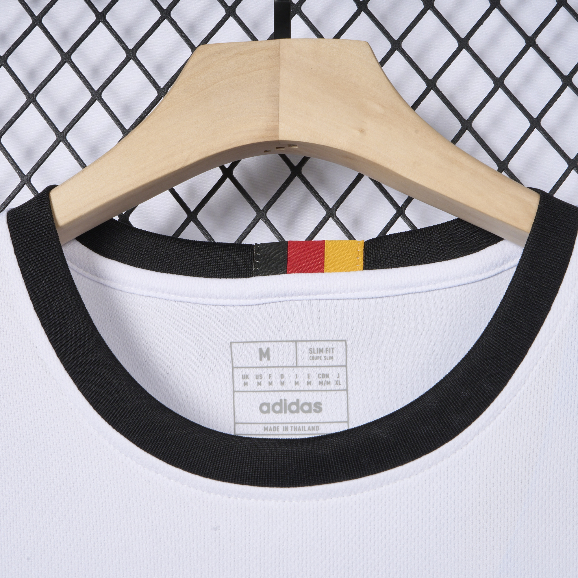 Germany 2025 White Retro Style Jersey - Fans Version - UnitedFutballJersey
