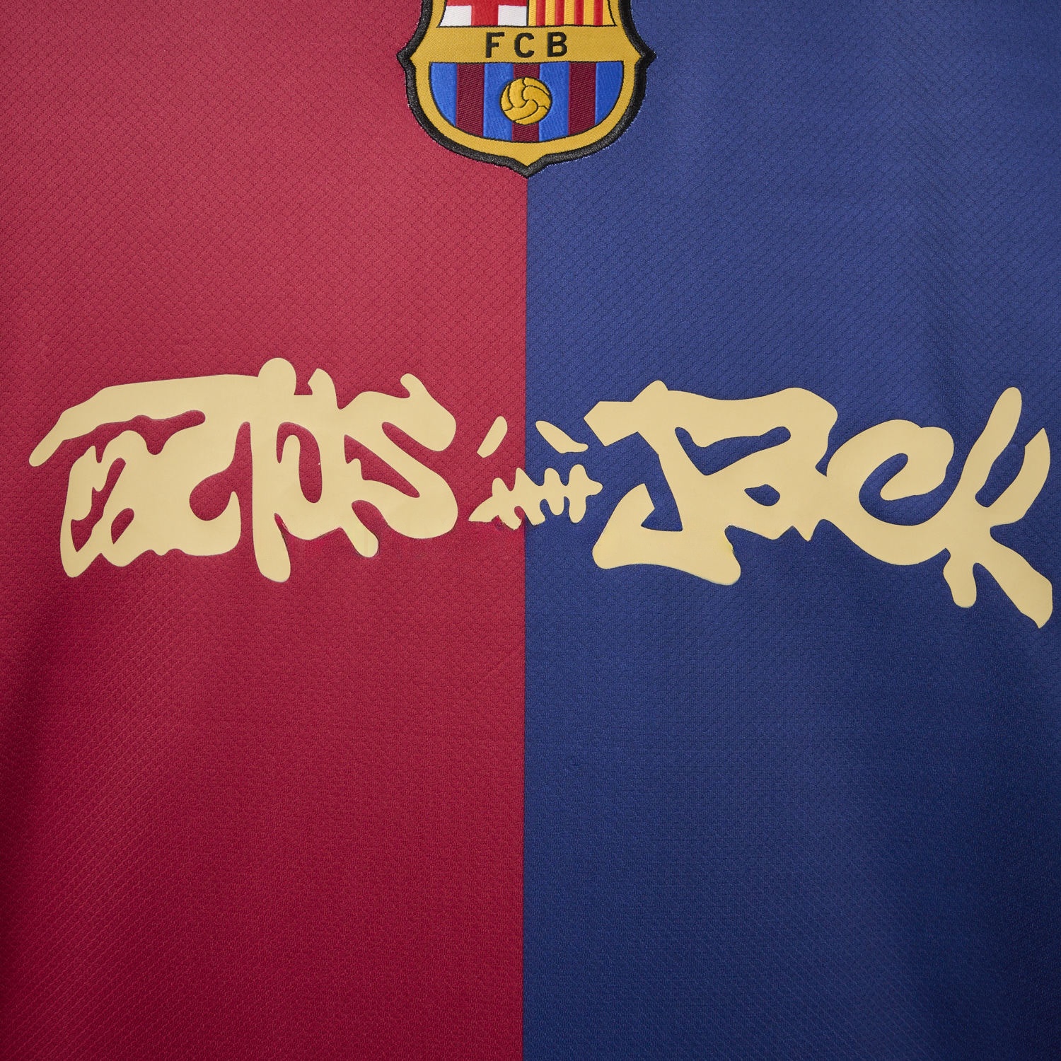 B.A.R.S.A x Travis Scott 24-25 Home Jersey - Fans Version - UnitedFutballJersey